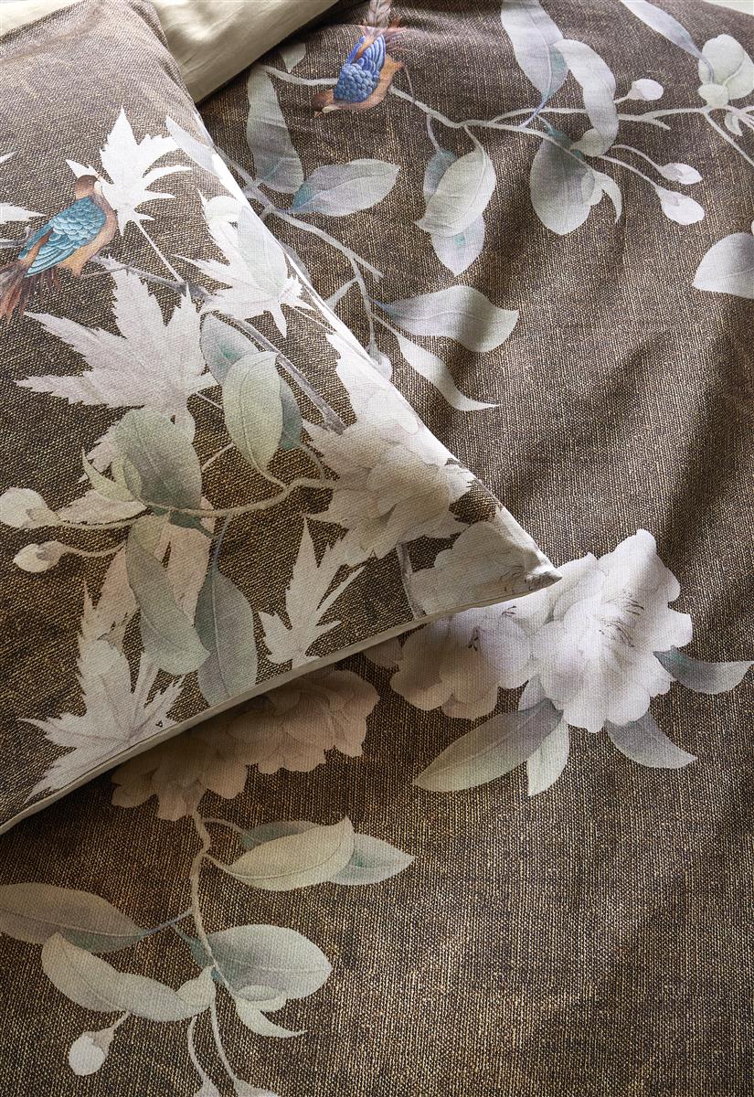 Beddinghouse Dekbedovertrek Katoen Thalasa Bruin