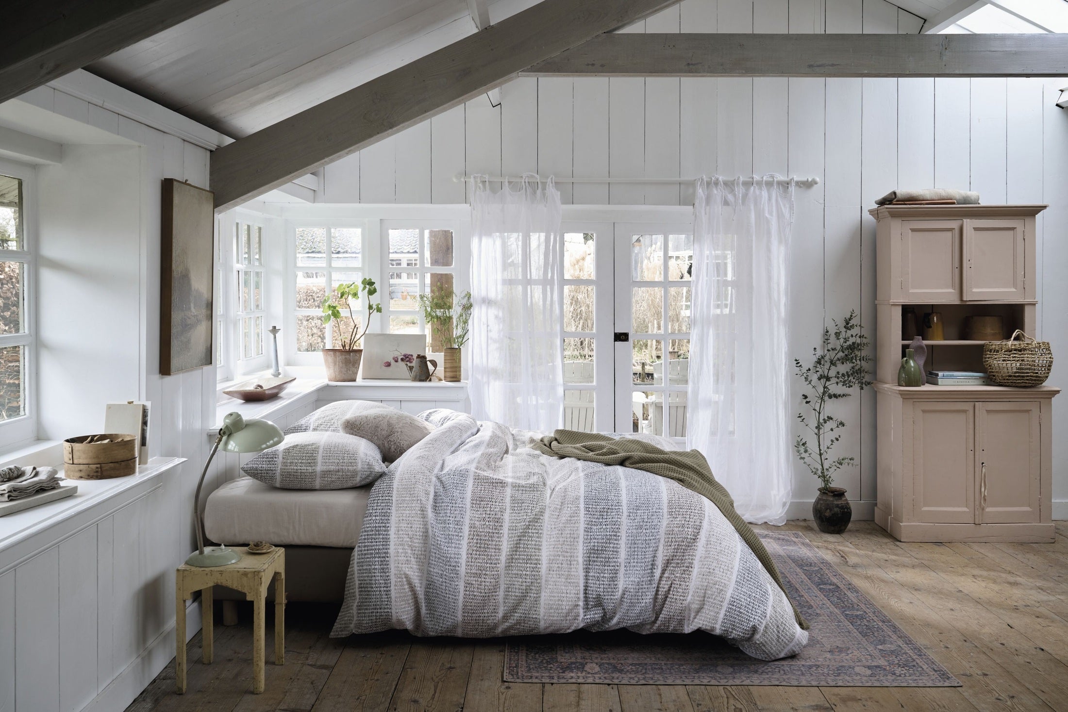 Ariadne at Home Dekbedovertrek Katoen Tint Naturel