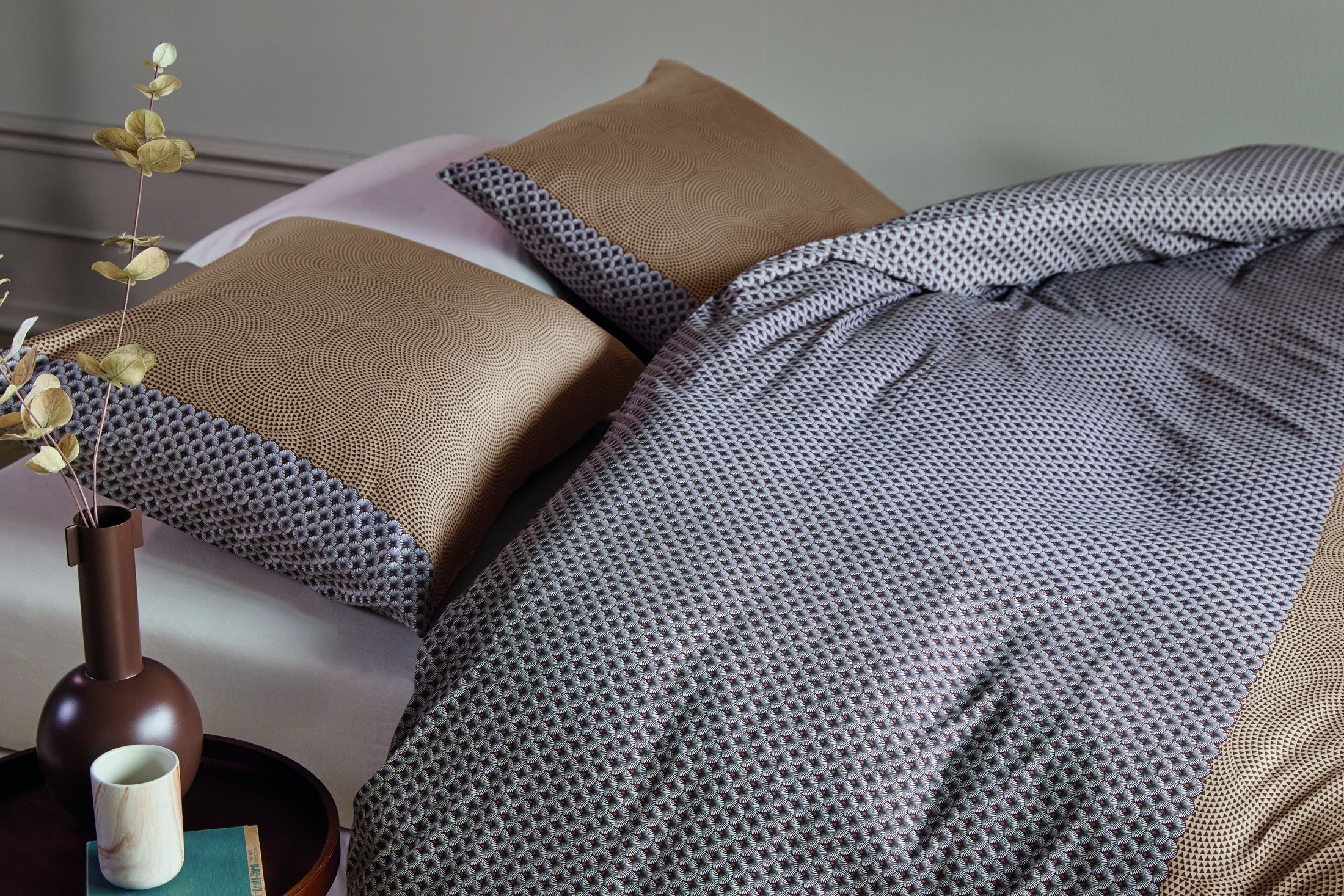 Beddinghouse Dekbedovertrek Lyocell Anani Taupe