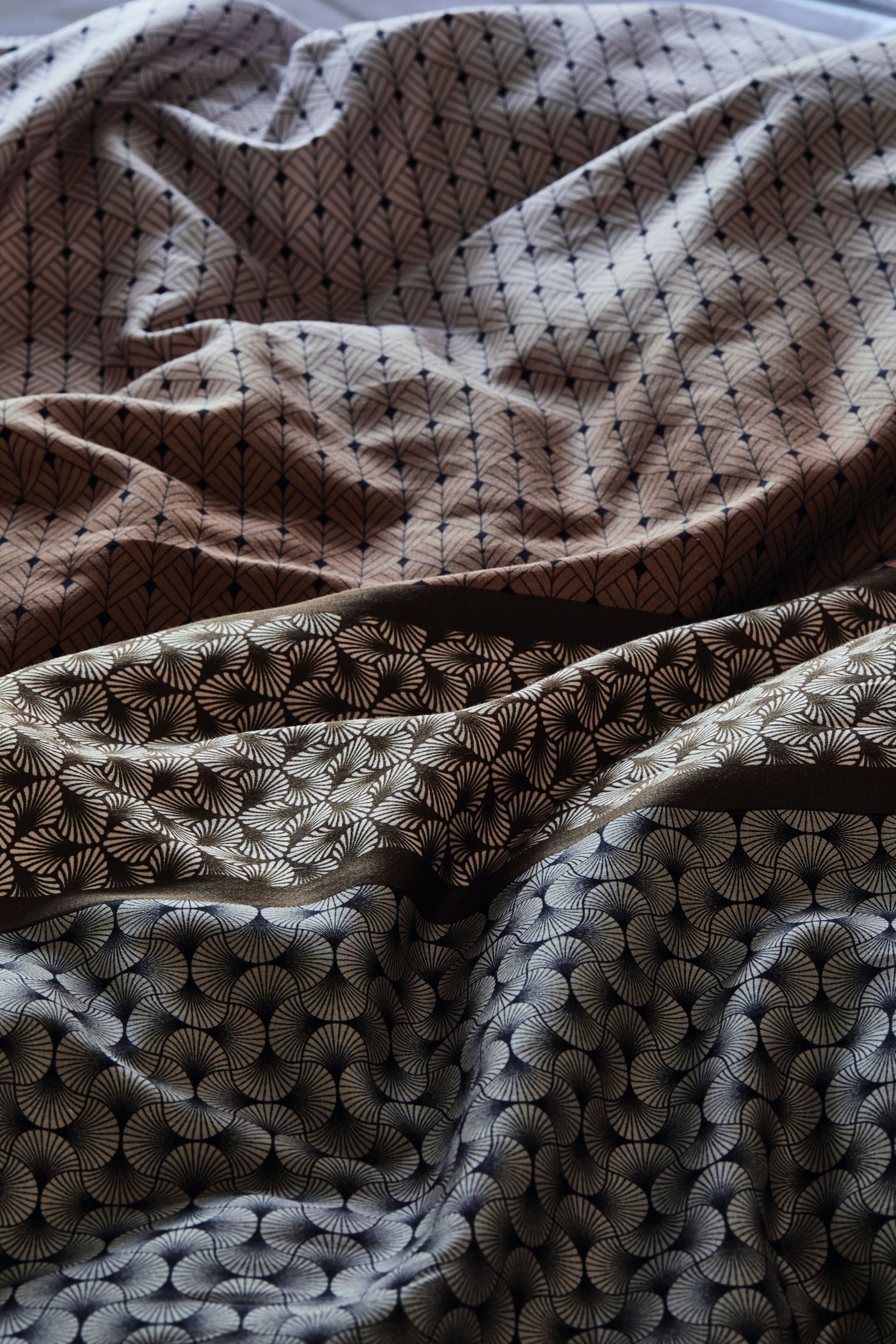 Beddinghouse Dekbedovertrek Lyocell Carter Bruin