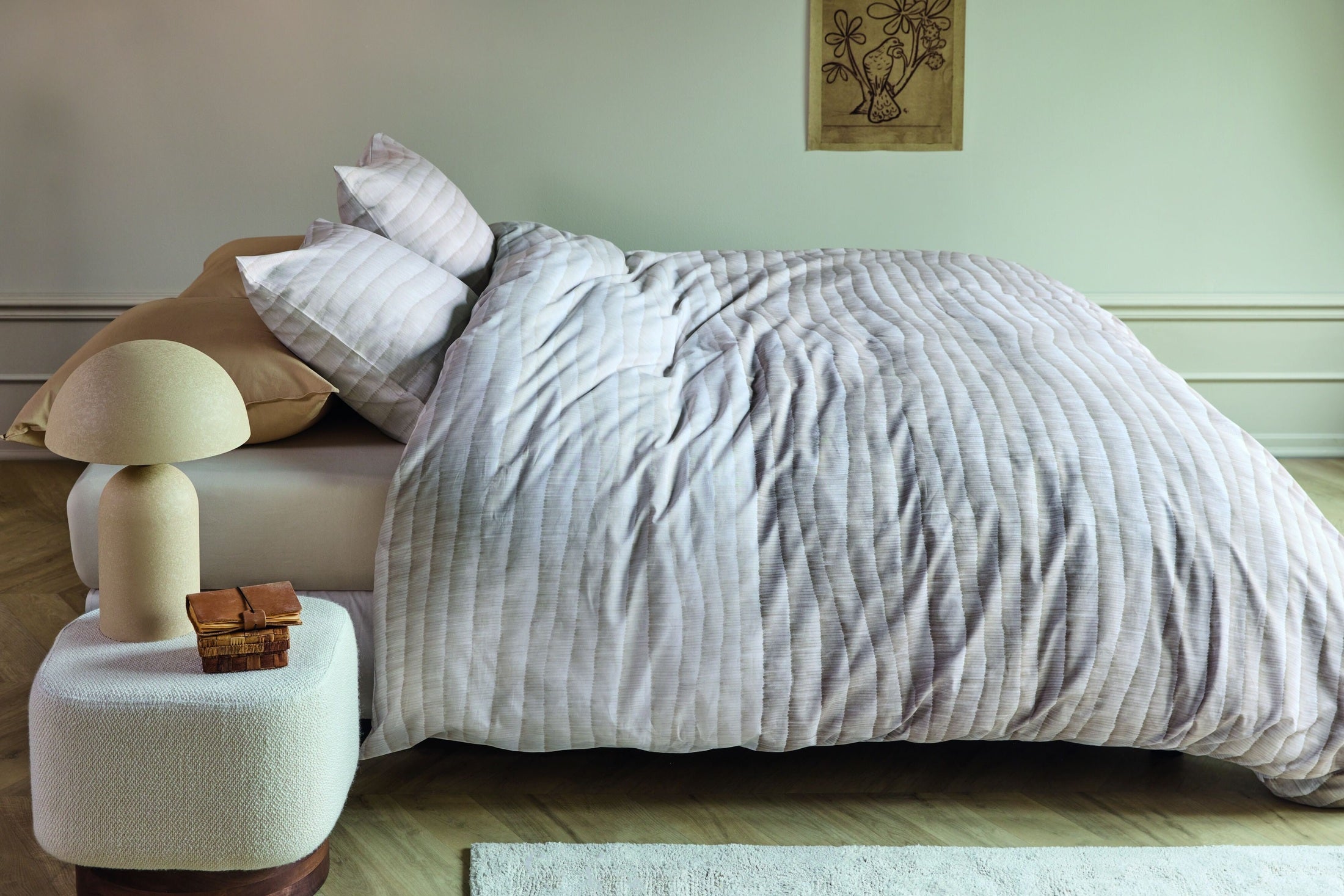 Beddinghouse Dekbedovertrek Katoen Elya Naturel