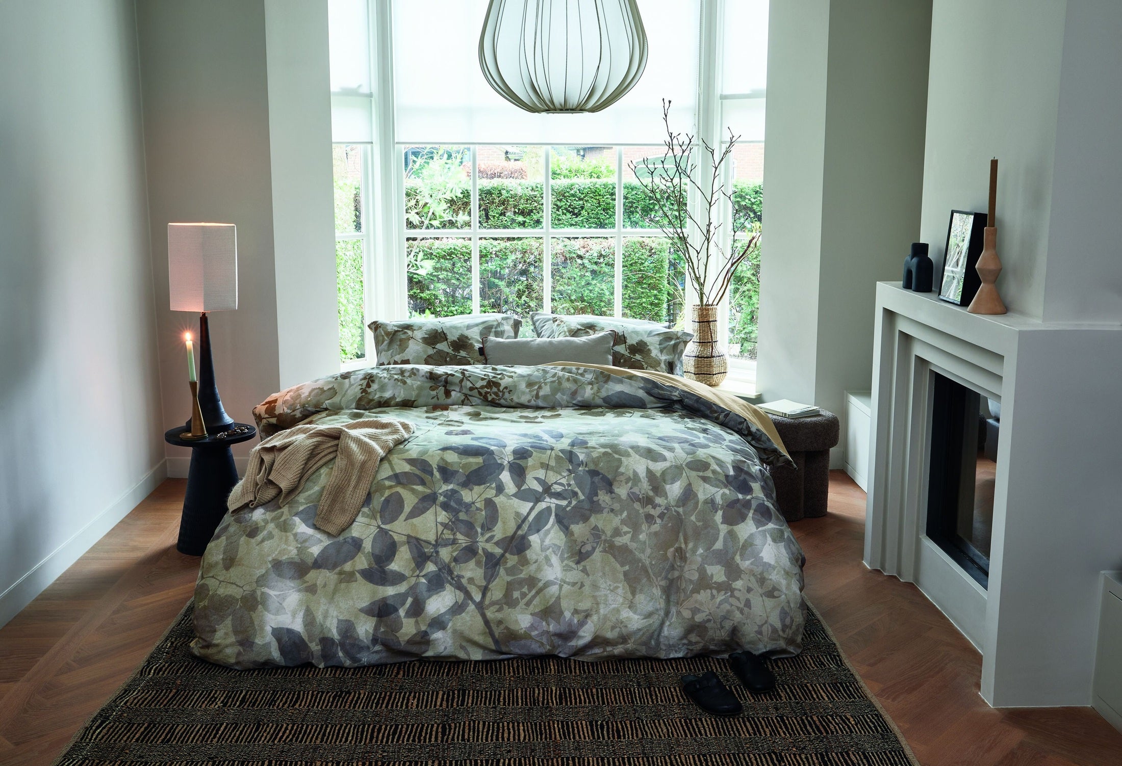 Beddinghouse Dekbedovertrek Katoen Hiroki Naturel