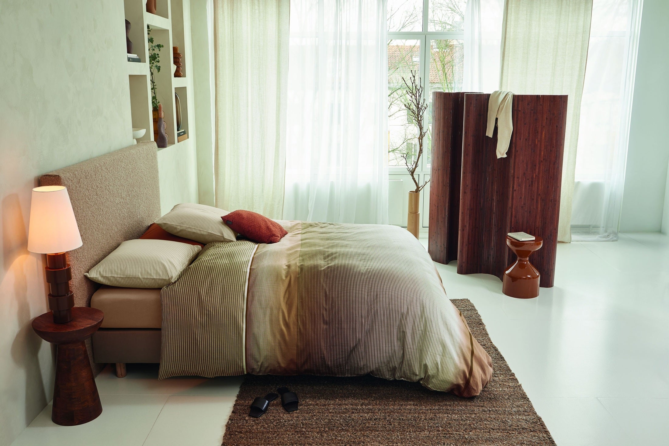 Beddinghouse Dekbedovertrek Satijn Jenn Naturel