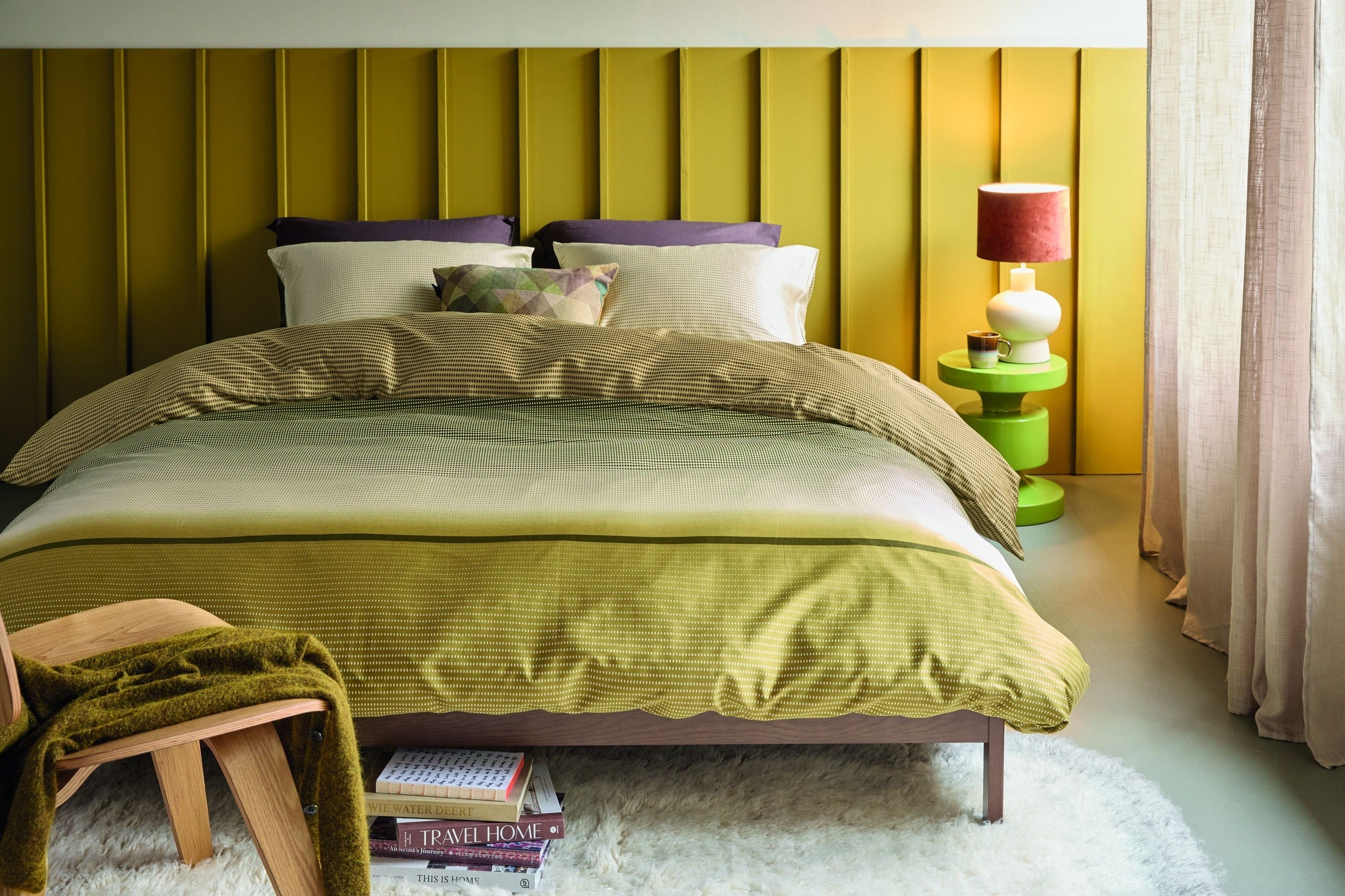 Beddinghouse Dekbedovertrek Satijn Jenn Groen