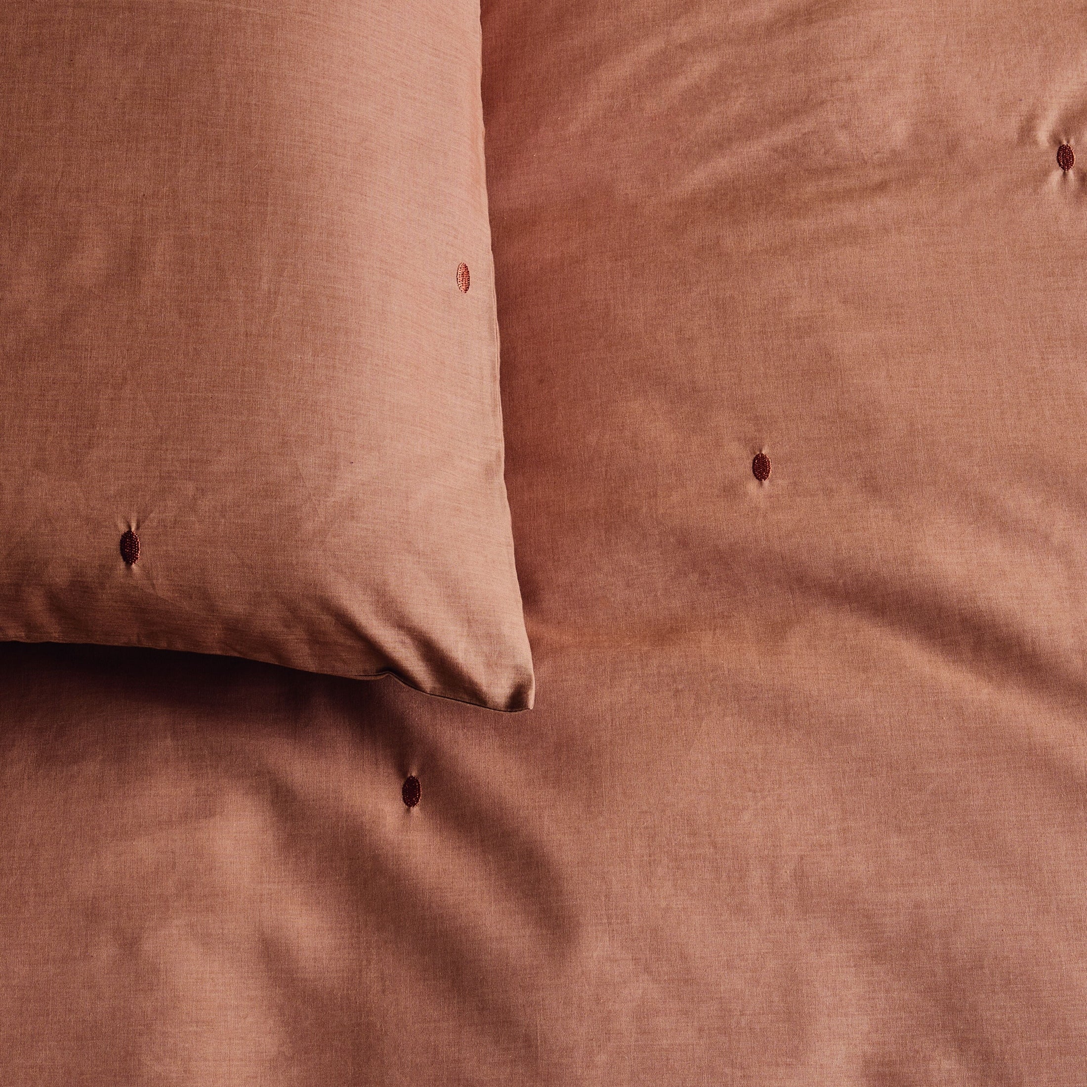 Beddinghouse Dekbedovertrek Katoen Monsoon Licht terra