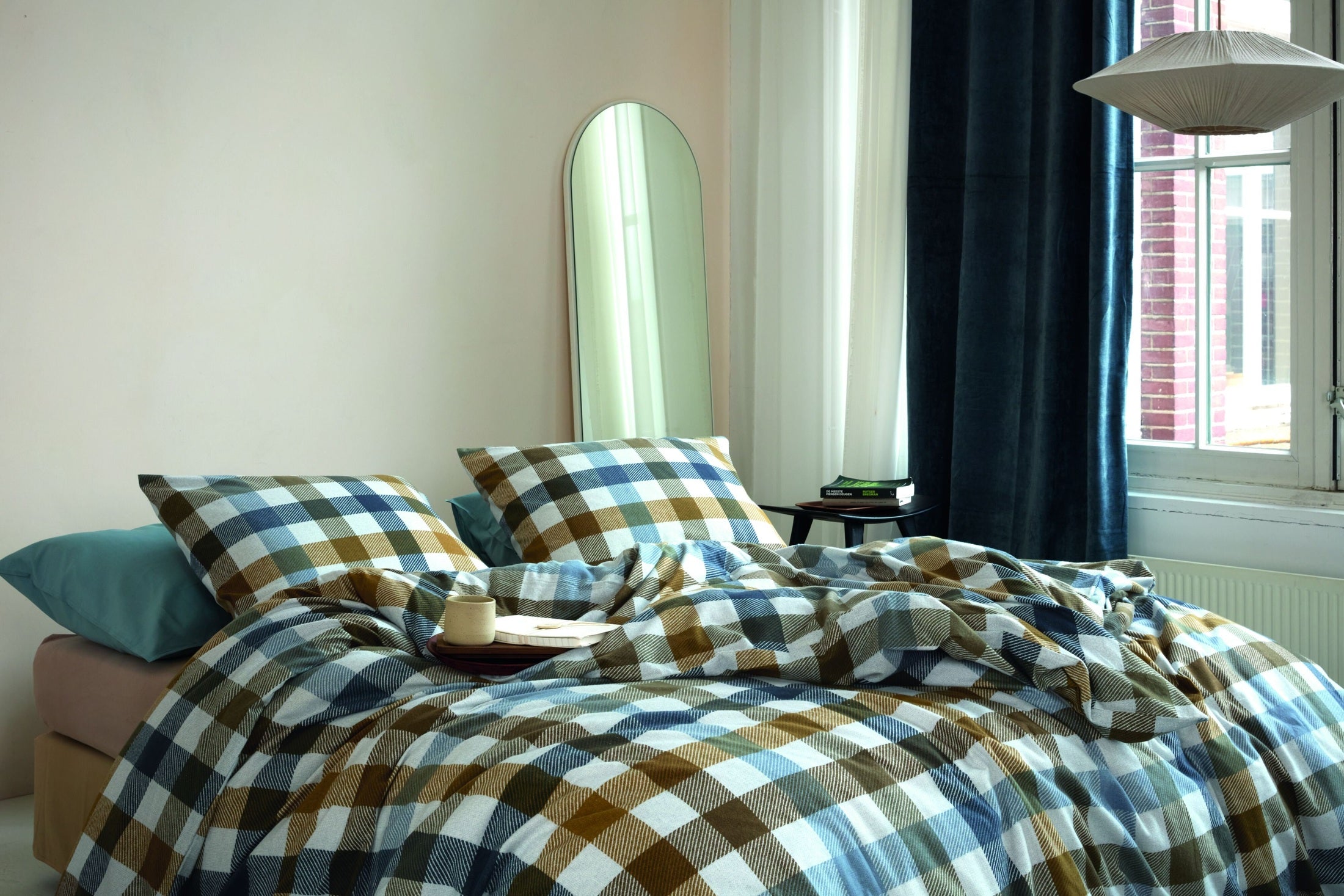 Beddinghouse Dekbedovertrek Flanel Sem Blauw