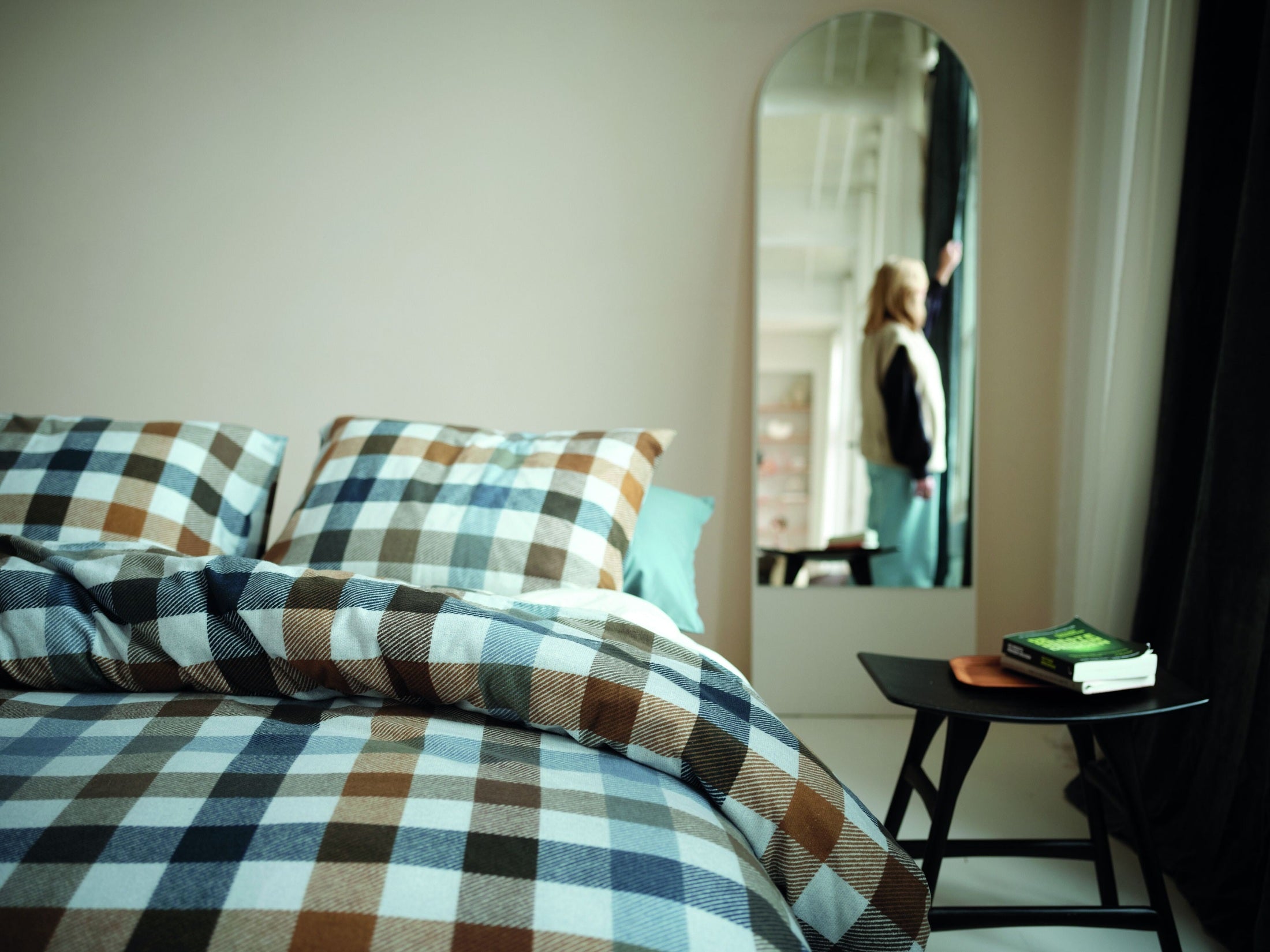 Beddinghouse Dekbedovertrek Flanel Sem Blauw