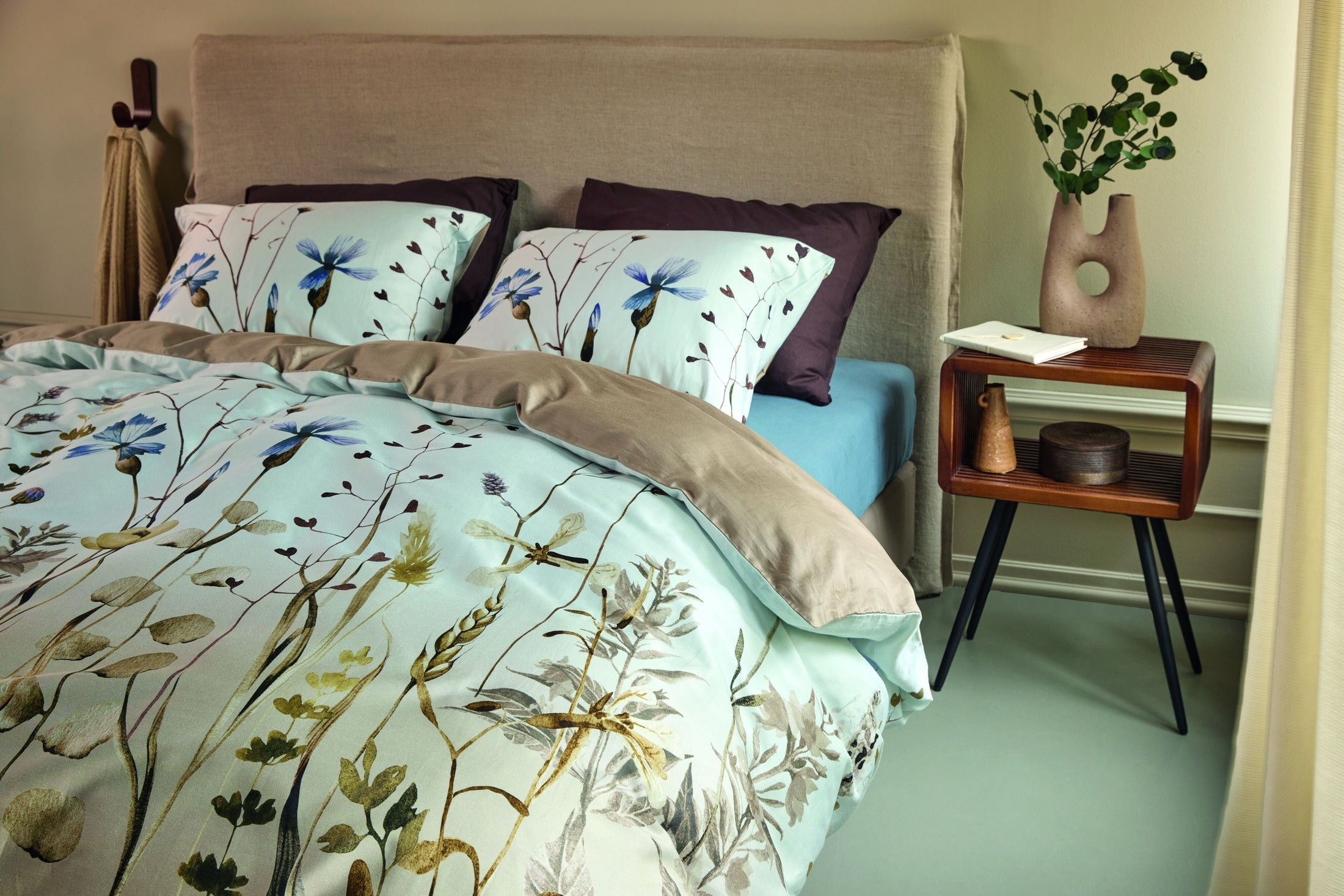 Beddinghouse Dekbedovertrek Satijn Sofia Naturel