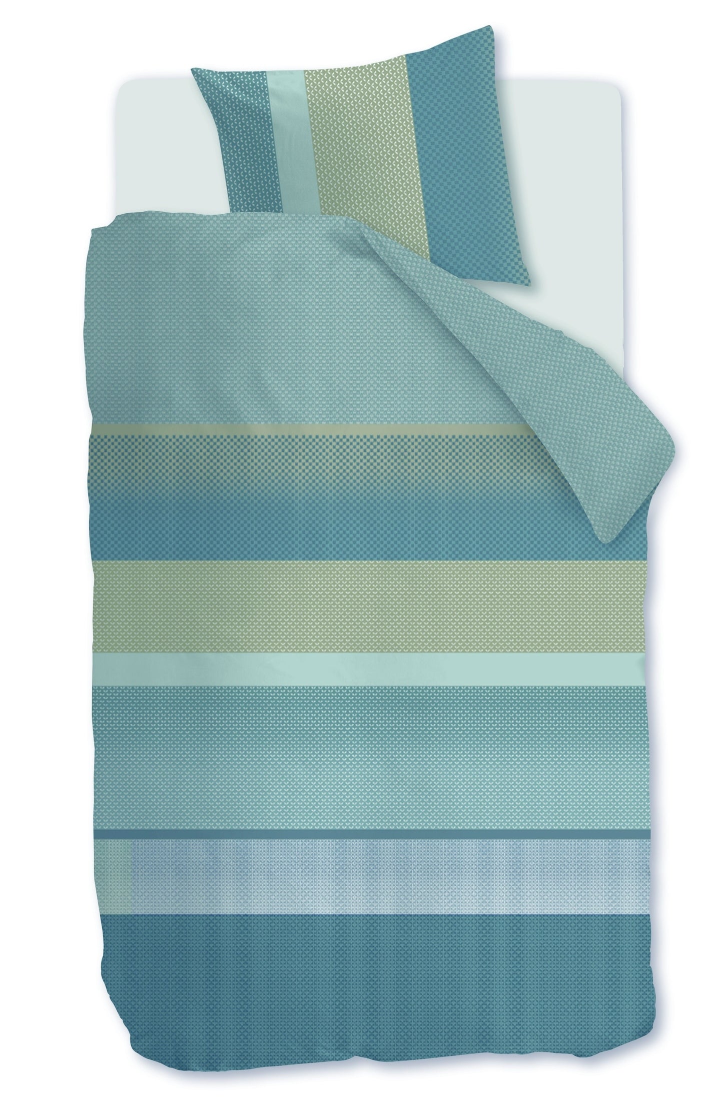 Beddinghouse Dekbedovertrek Satijn Marthe Blauw