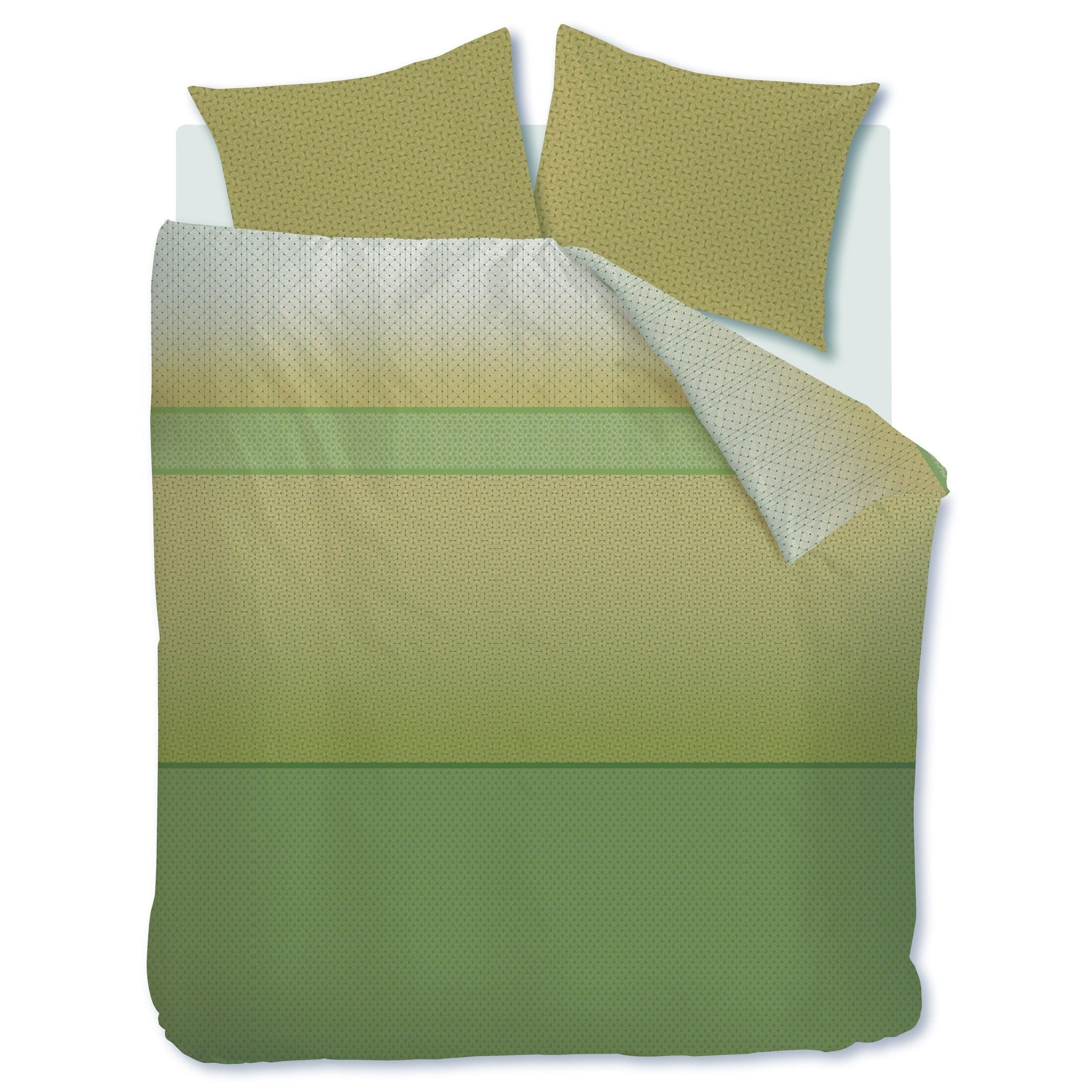Beddinghouse Dekbedovertrek Lyocell Carter Groen