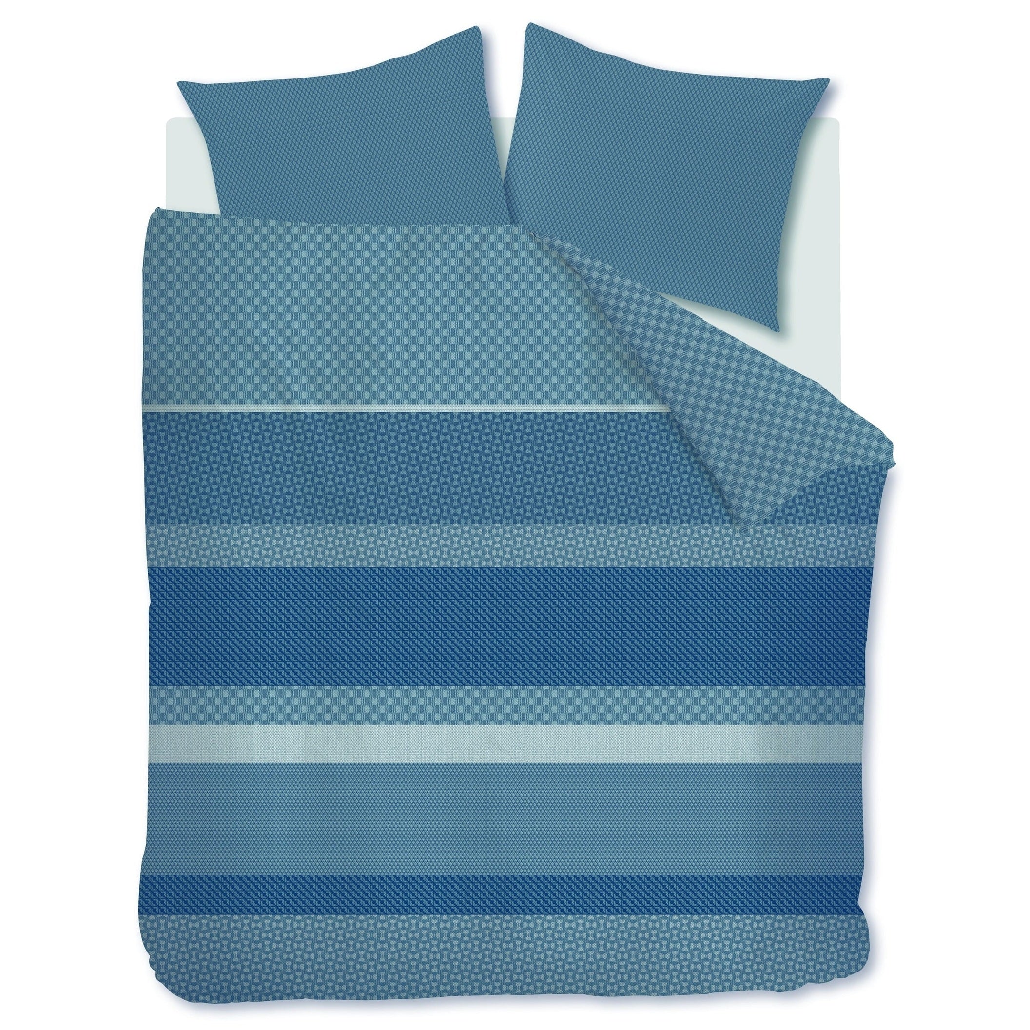 Beddinghouse Dekbedovertrek Flanel Fera Blauw