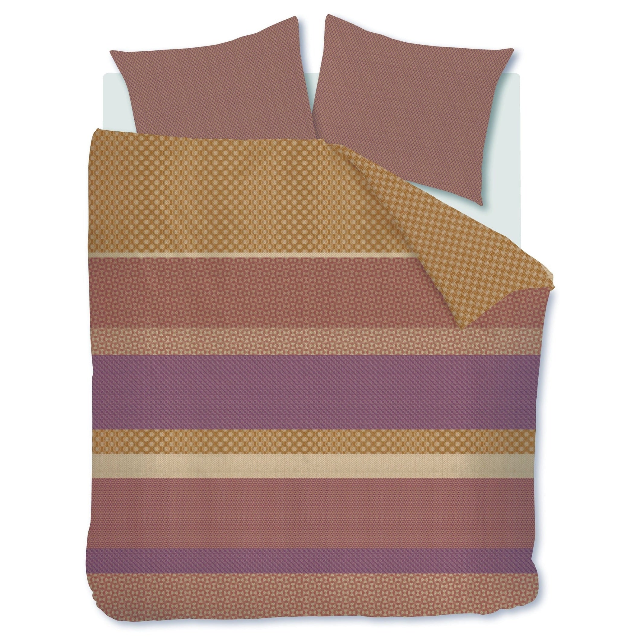 Beddinghouse Dekbedovertrek Flanel Fera Bruin