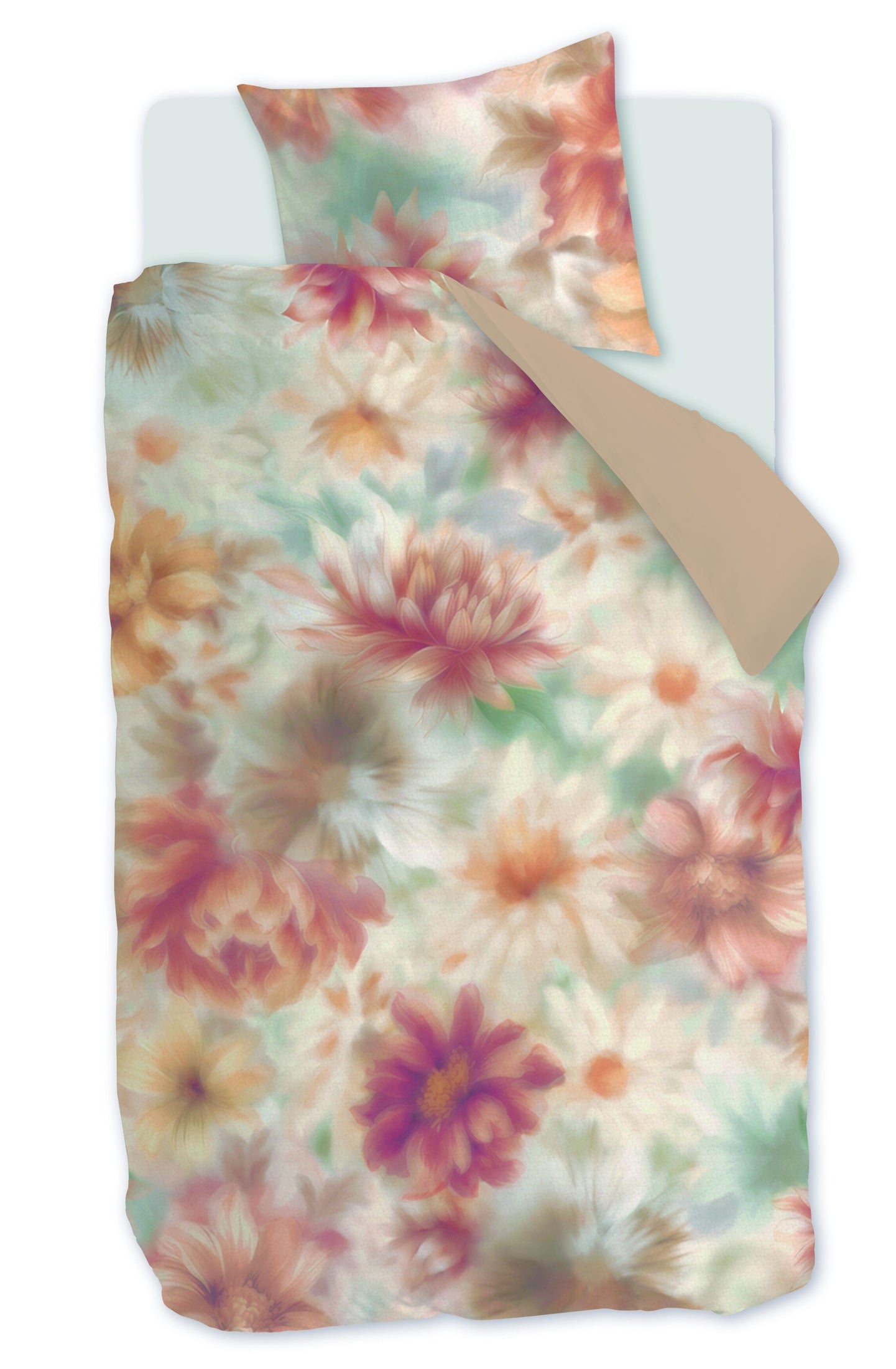 Beddinghouse Dekbedovertrek Satijn Tuuli Naturel