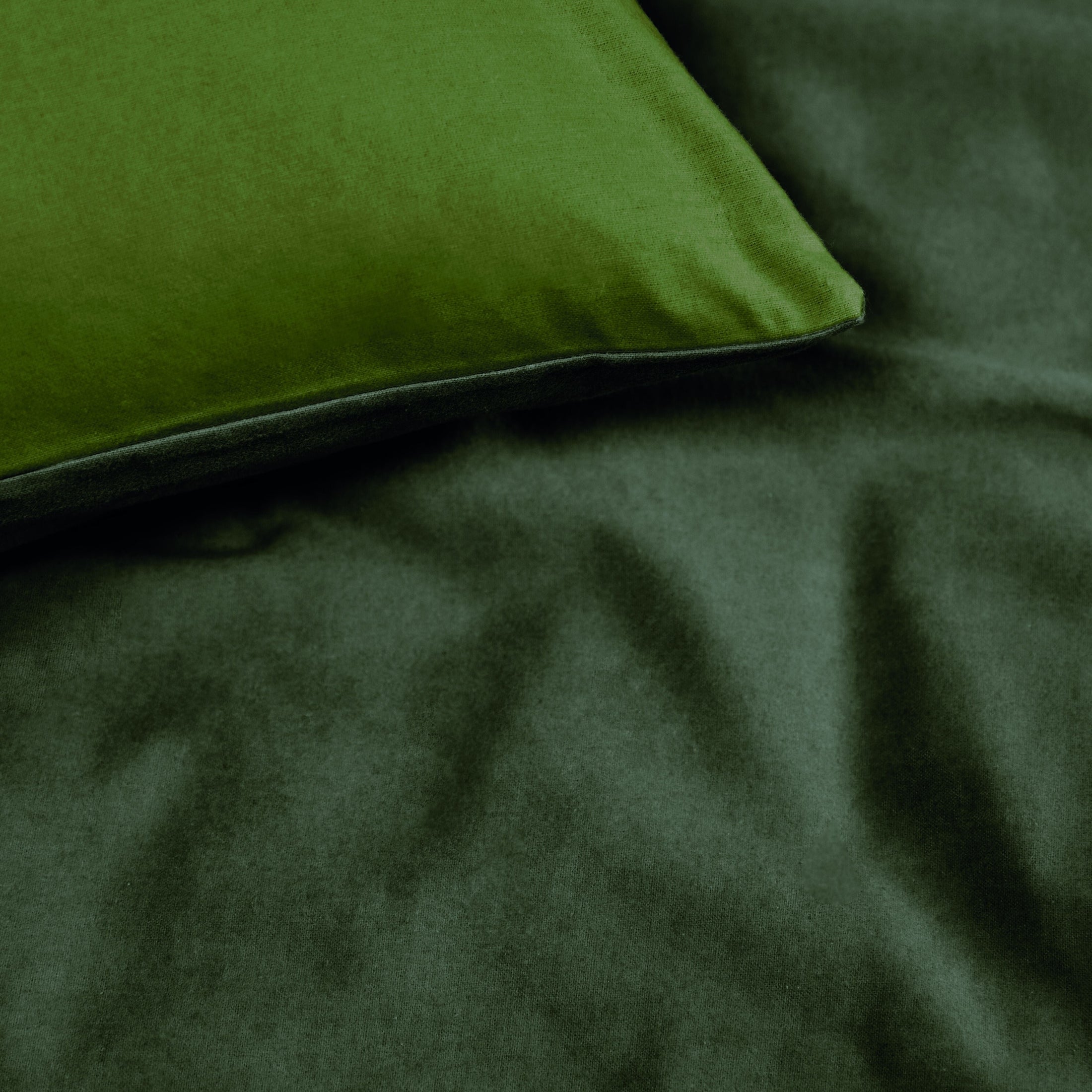 Beddinghouse Dekbedovertrek Flanel Warm Groen