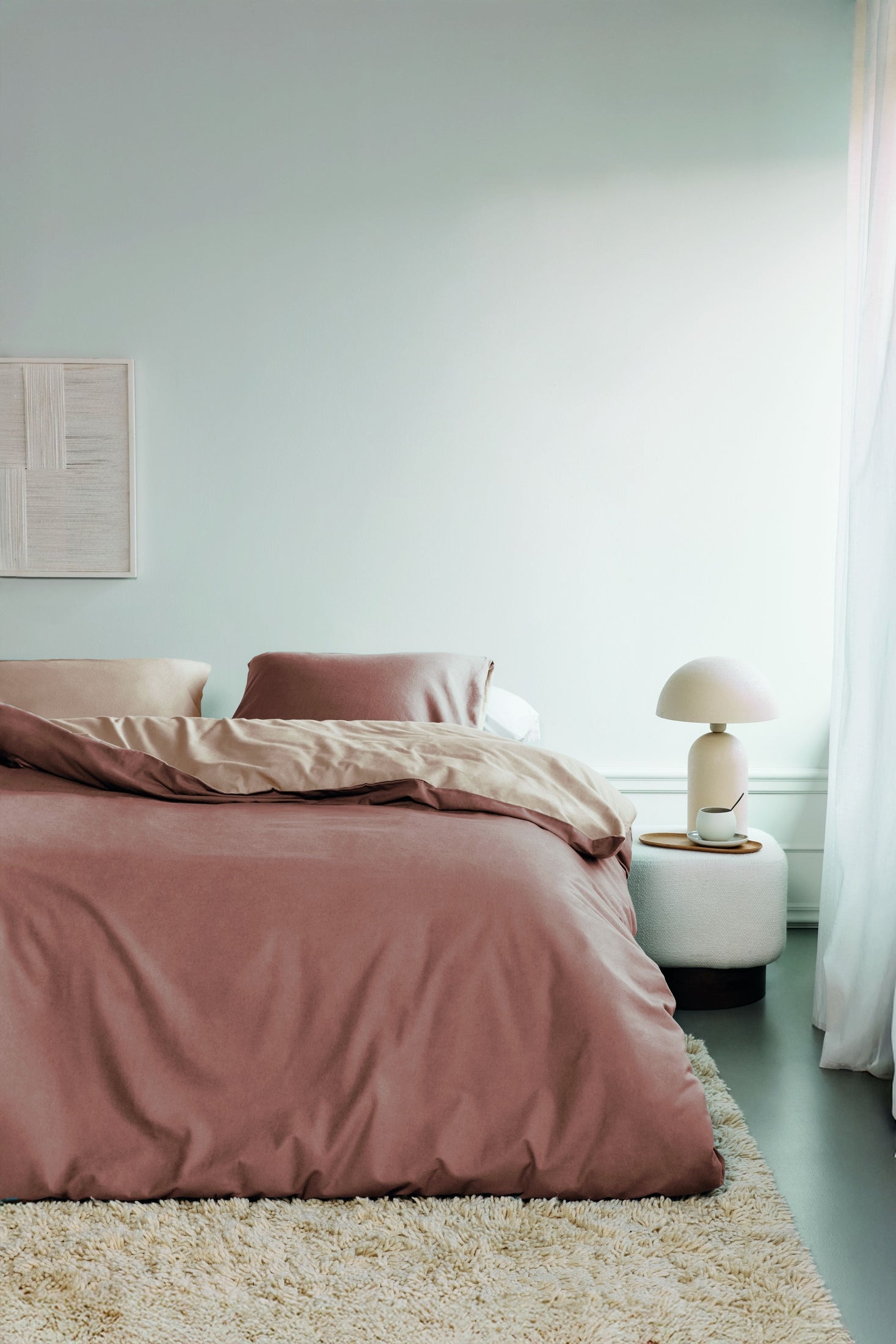 Beddinghouse Dekbedovertrek Flanel Warm Roze