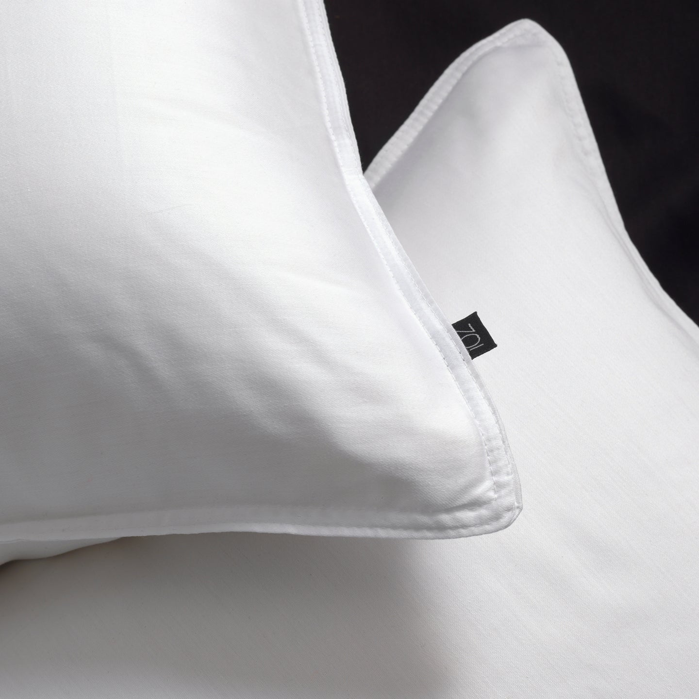 Zo Home Housse de Couette Satin Satinado Blanc