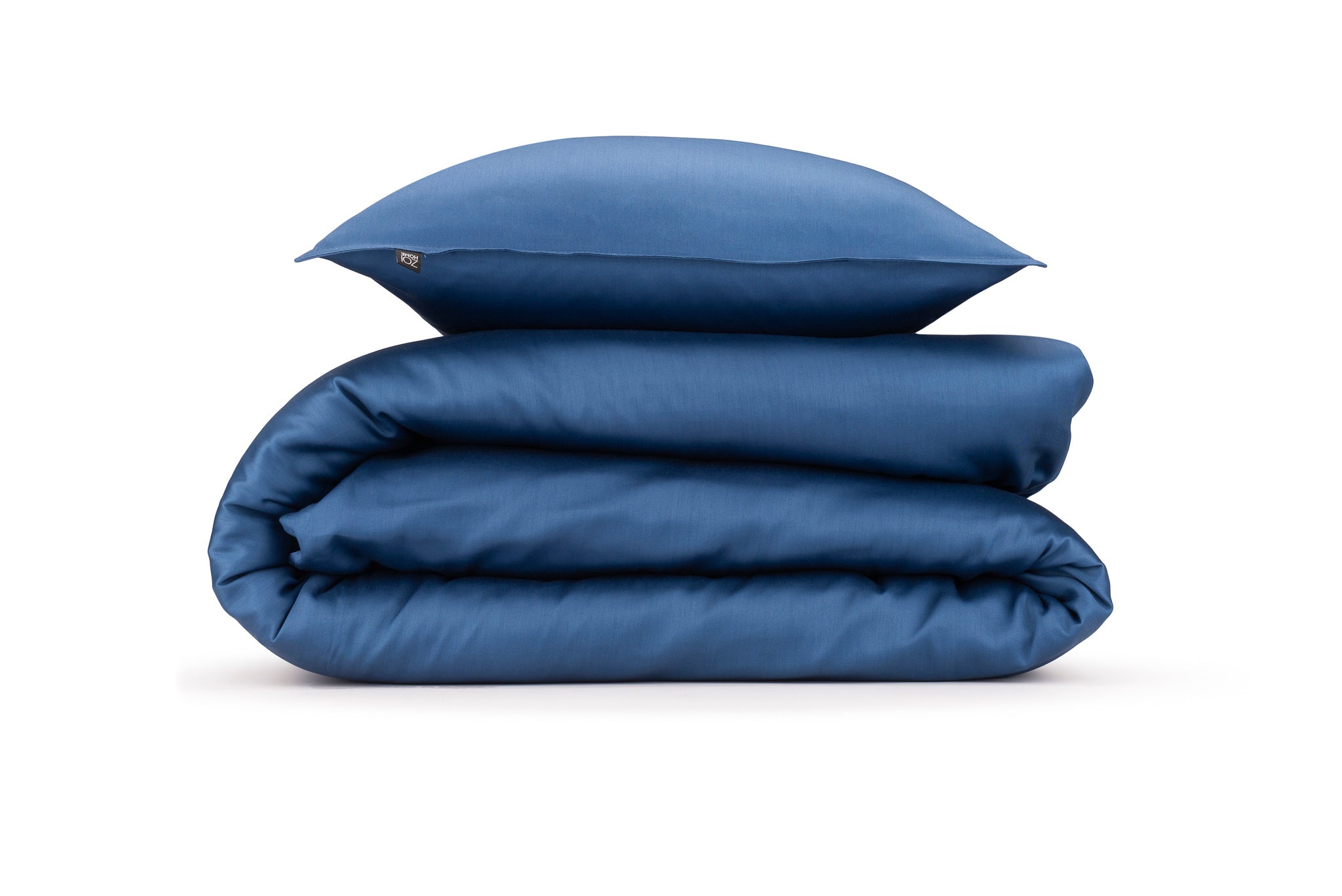 Zo Home Housse de couette Satin Satinado Soirée Bleu