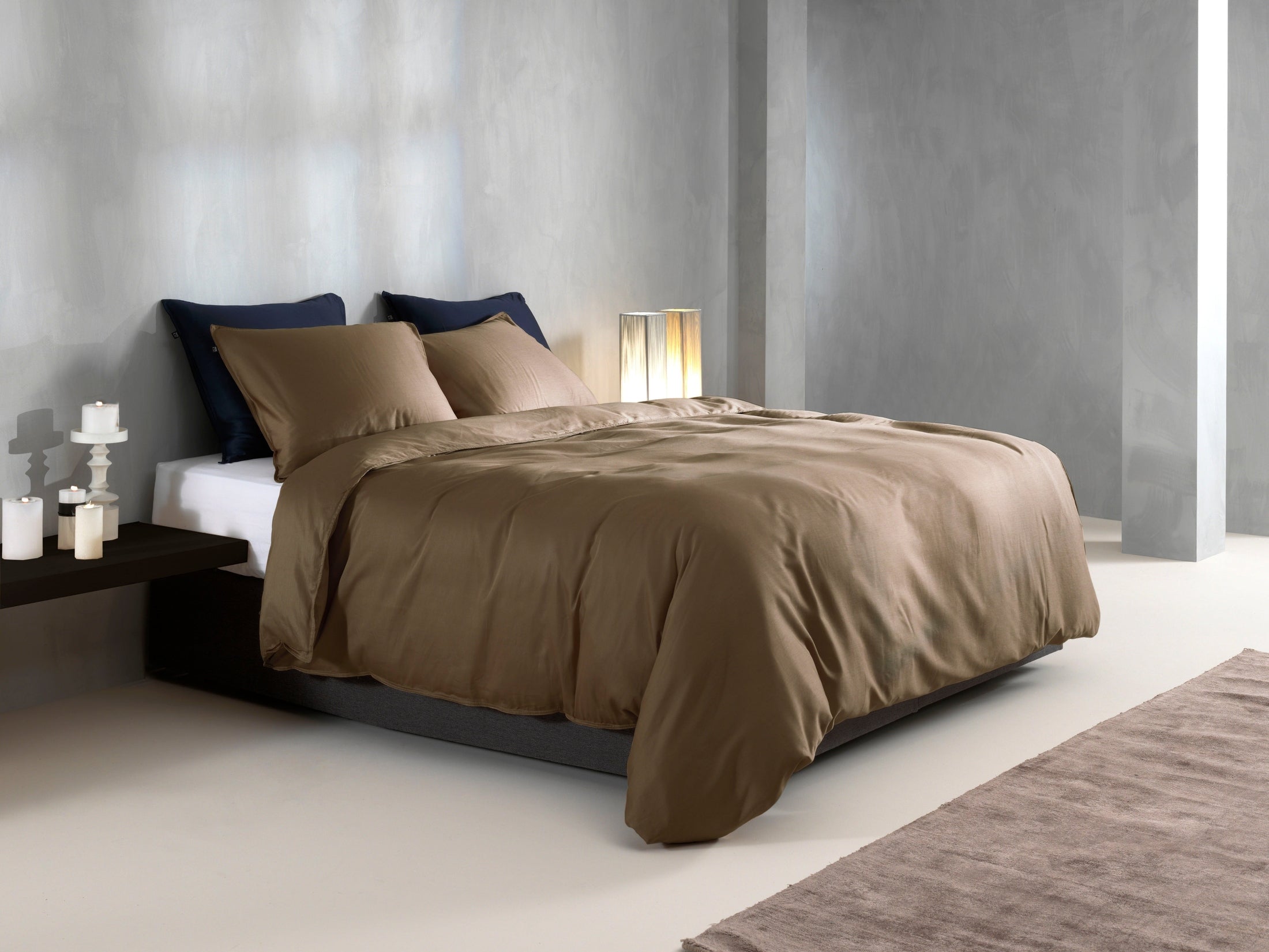 Zo Home Bettbezug Satin Satinado Real Taupe