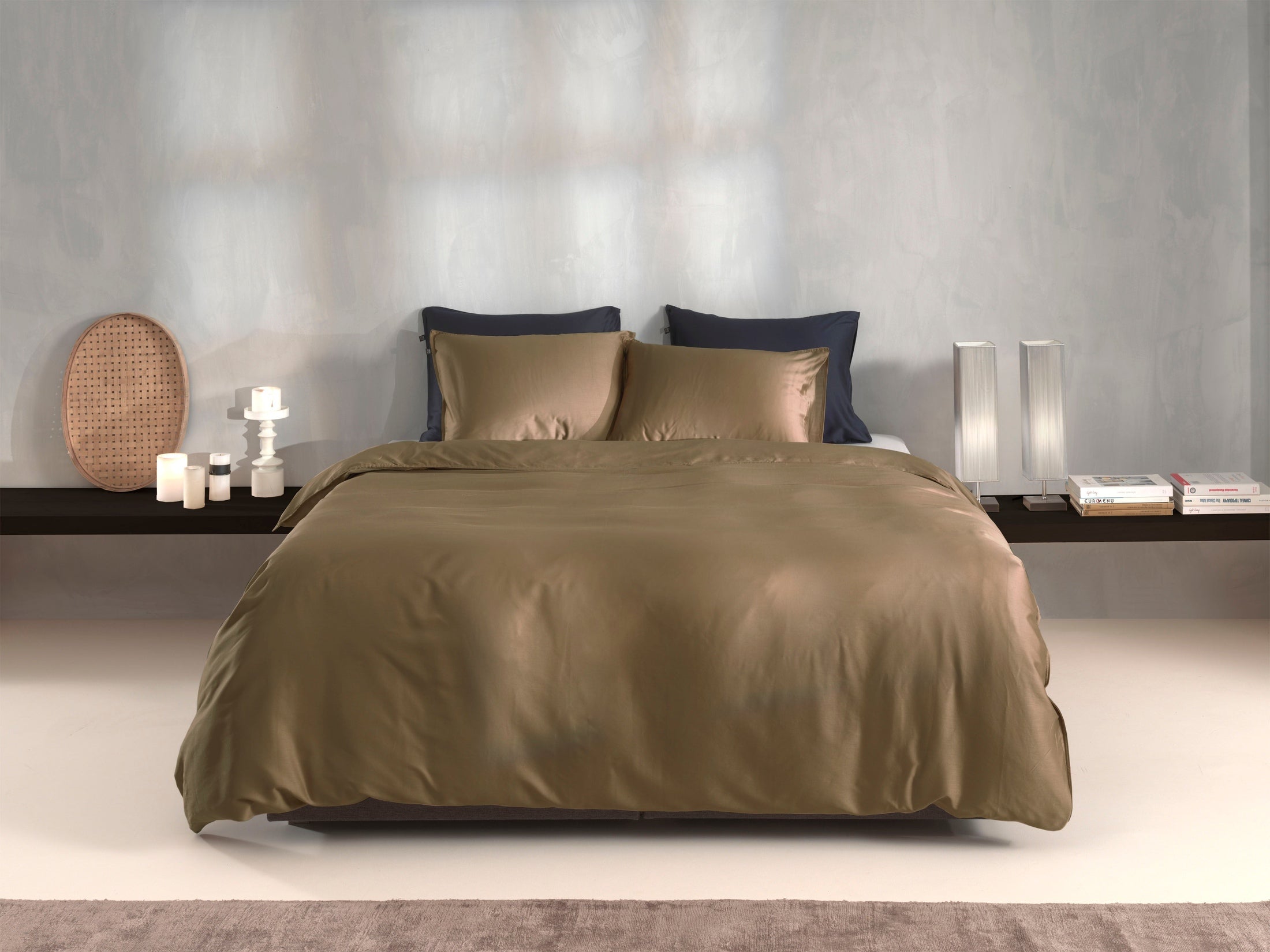 Zo Home Bettbezug Satin Satinado Real Taupe