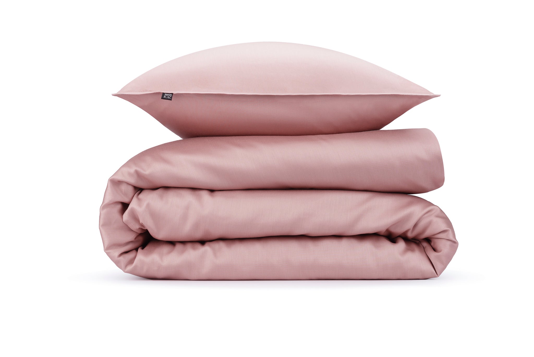 Zo Home Housse de Couette Satin Satinado Shady Rose