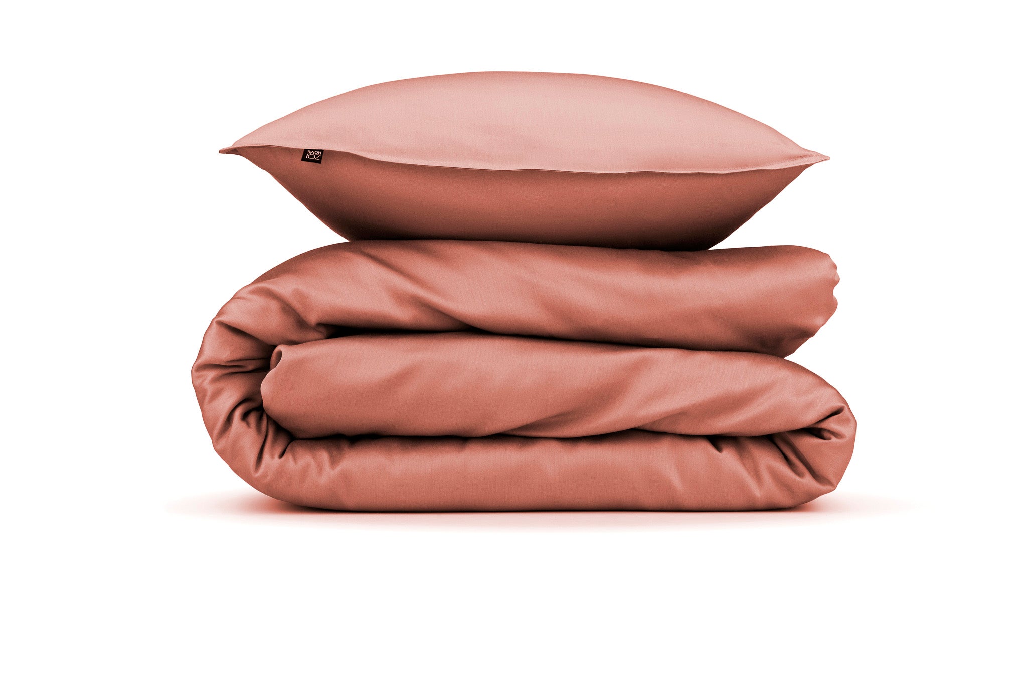 Zo Home Housse de couette Satin Satinado Canyon Rose