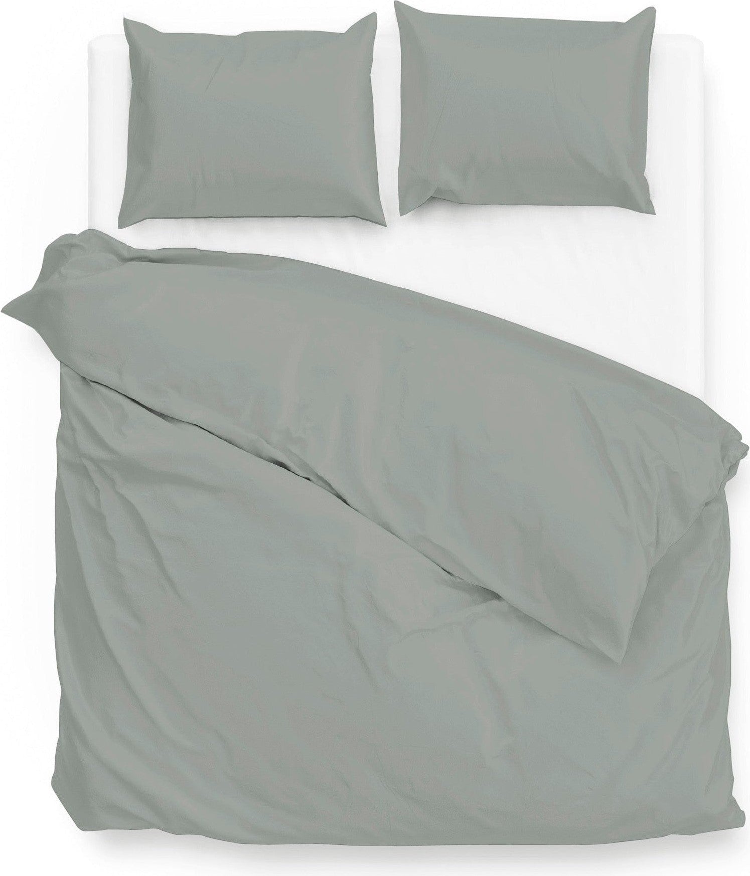 Zo Home Housse de couette Satin Satinado Gris Fer