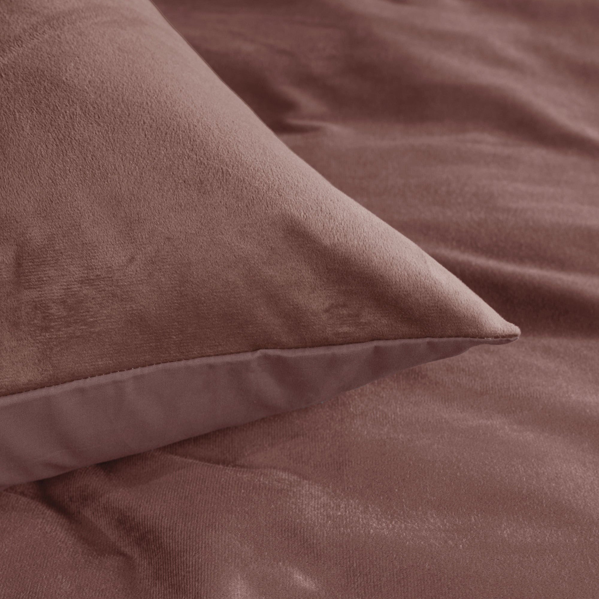 Ambiante dekbedovertrek Velvety, roze
