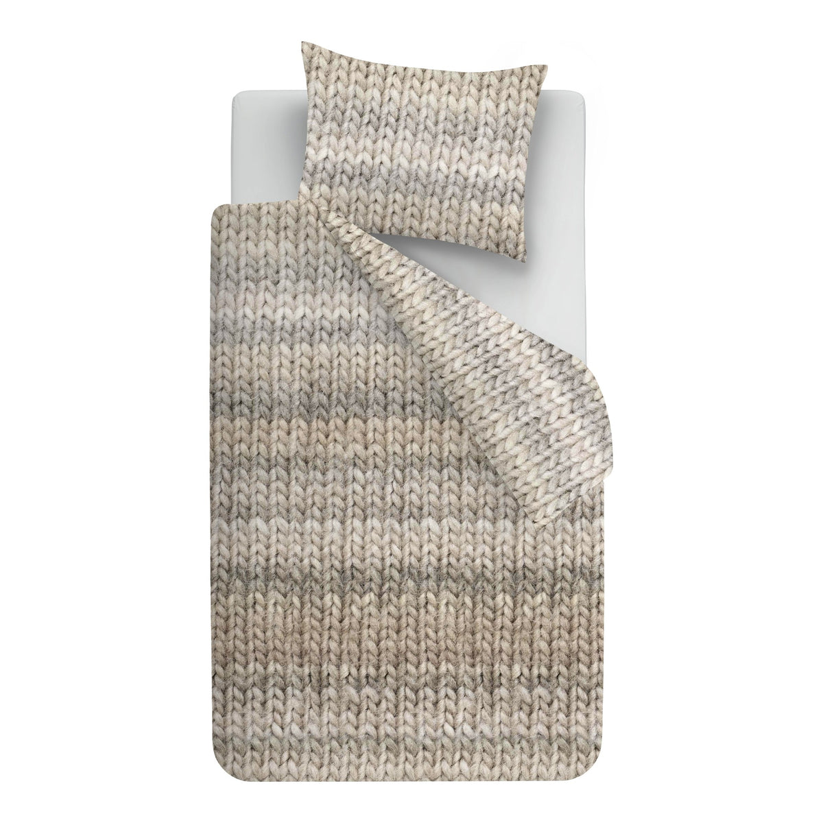 Ariadne at Home Dekbedovertrek Flanel Lovingly Naturel