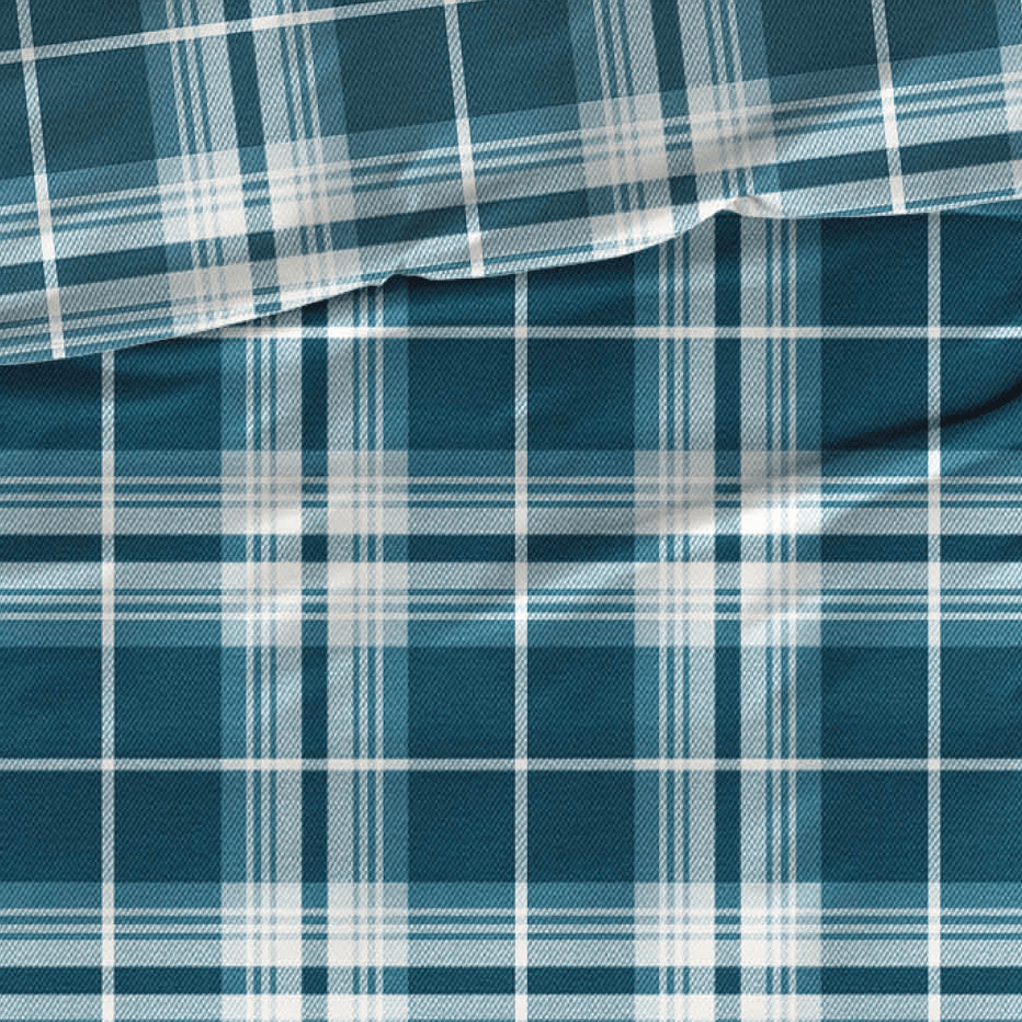 Satin d'Or Dekbedovertrek Satijn Banff Teal