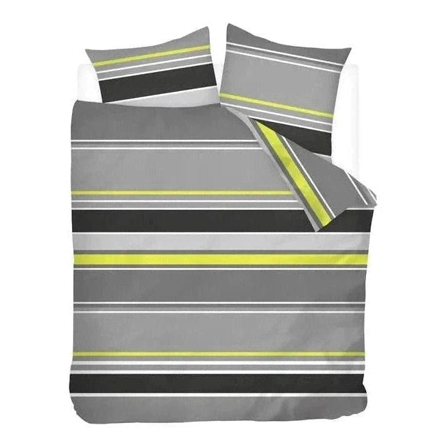Ensemble de draps en flanelle Sleepnight Basha Lime