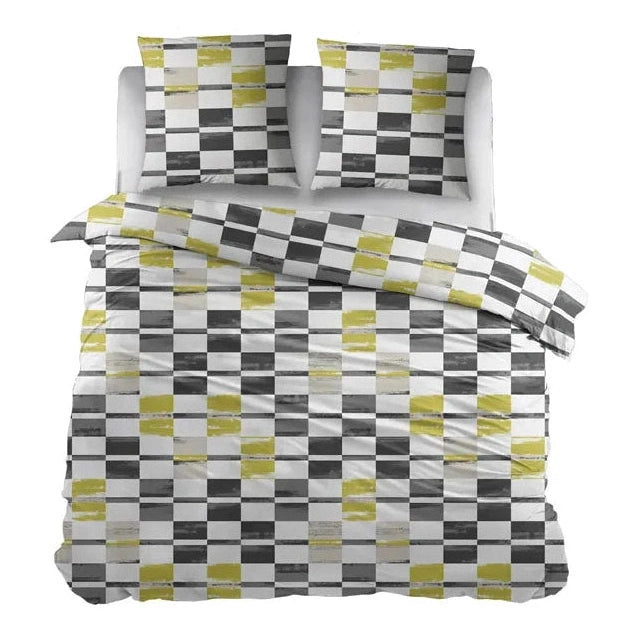 Ensemble de Draps Sleepnight Coton Bibi Anthracite