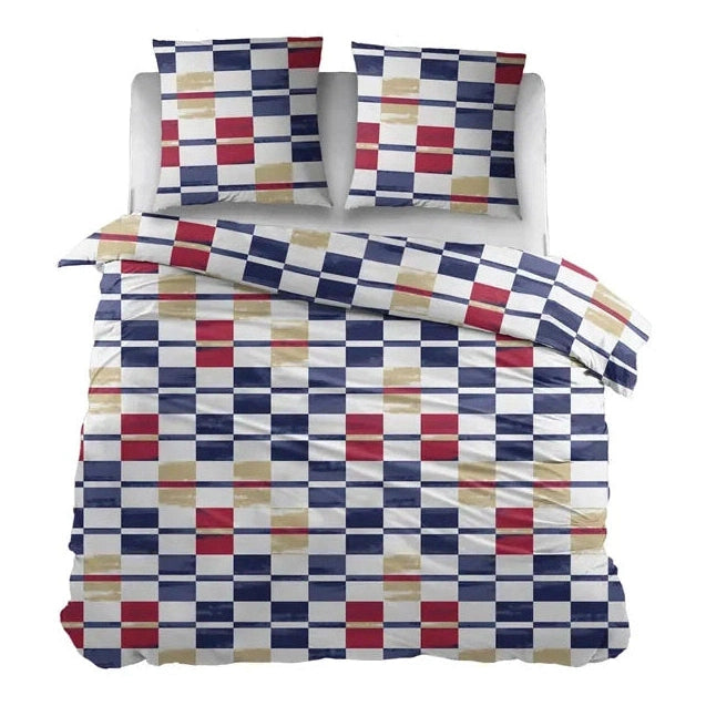 Ensemble de Draps Sleepnight Coton Bibi Bleu