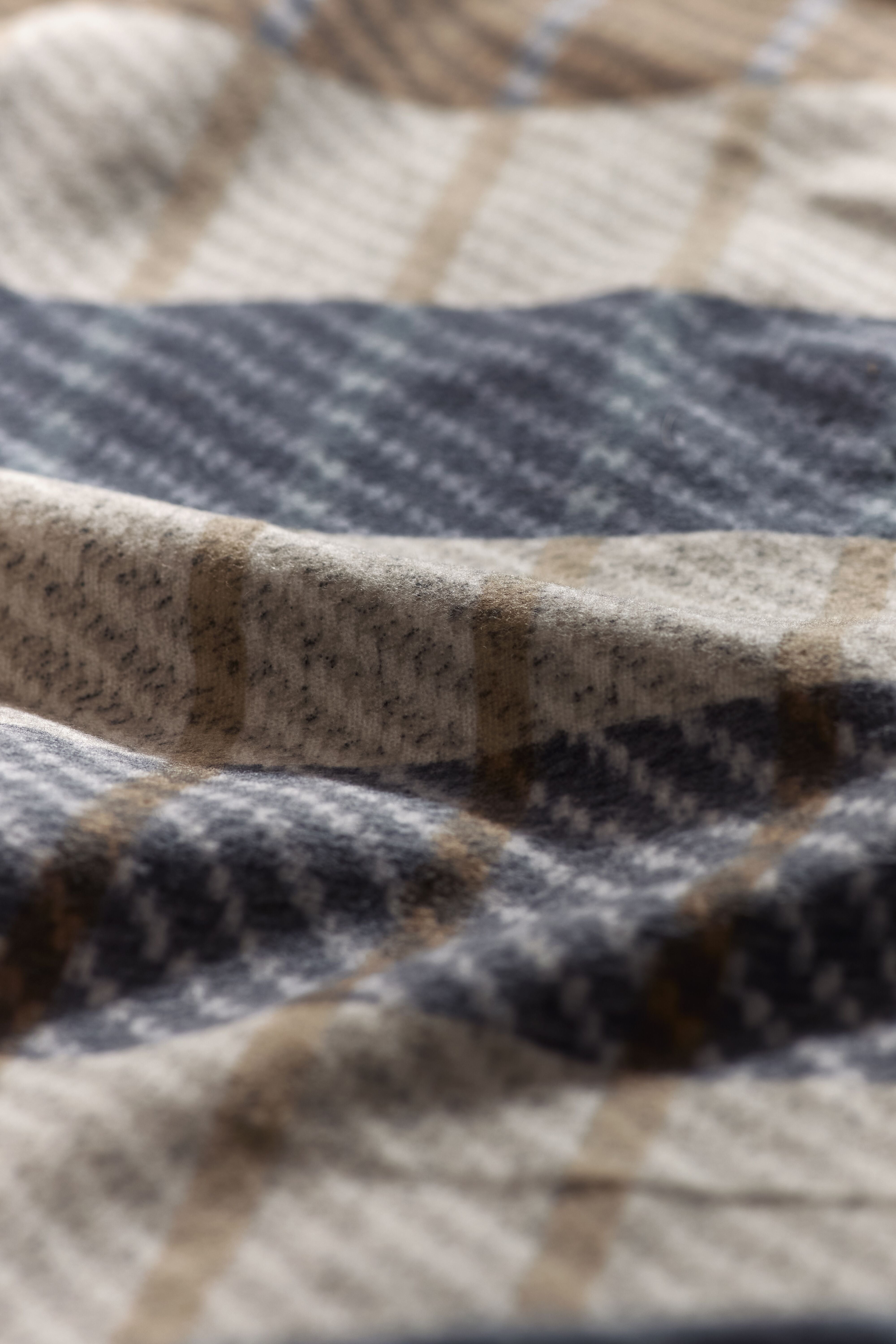 Beddinghouse dekbedovertrek flanel Bo Blauw
