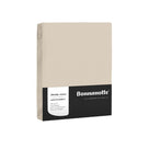 Bonnanotte duo split hoeslaken jersey elastan 180 beige