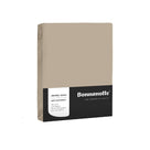 Bonnanotte duo split hoeslaken jersey elastan 180 taupe
