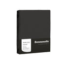 Bonnanotte hoeslaken jersey elastan 180 diep grijs