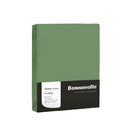 Bonnanotte hoeslaken jersey elastan 180 olijfgroen