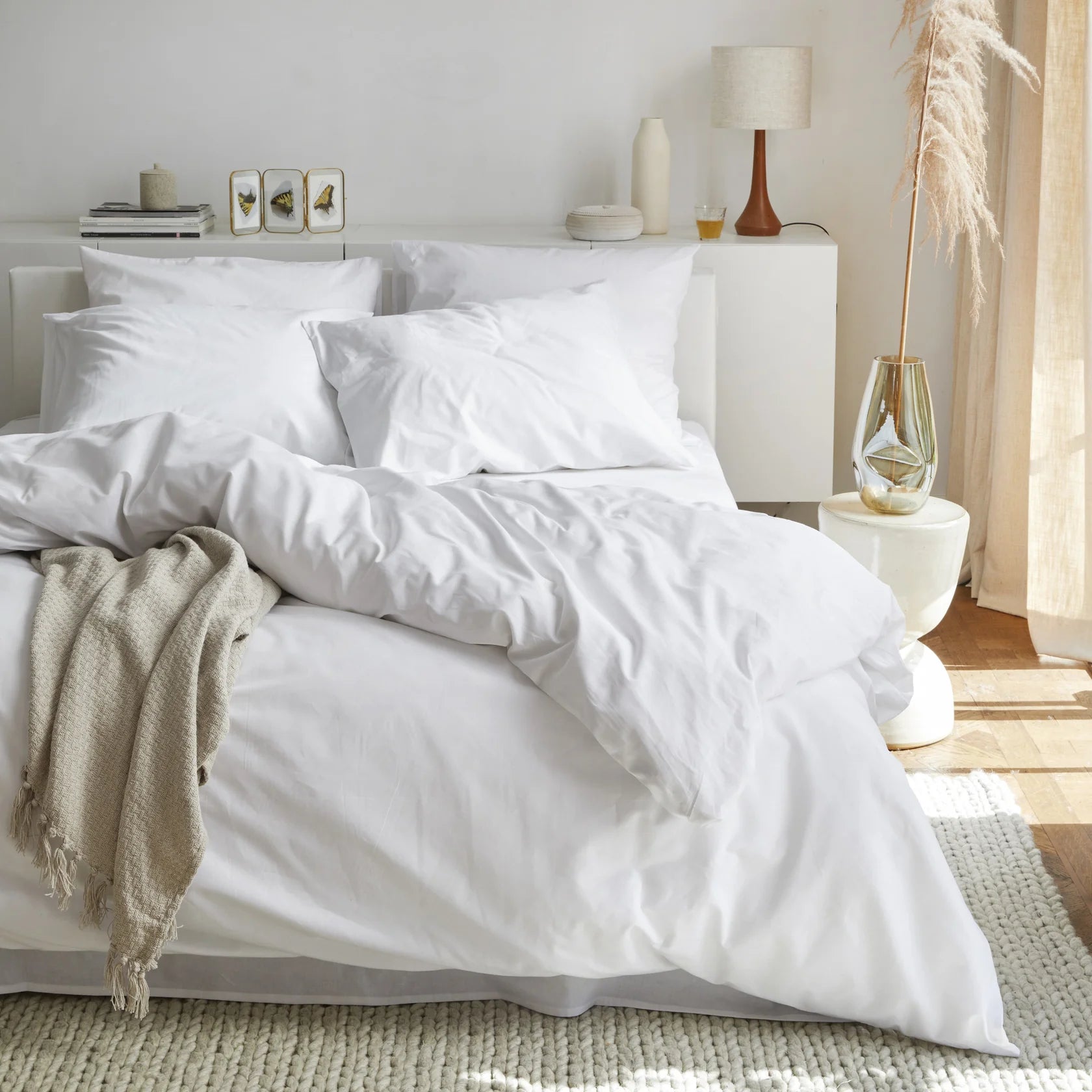 Cinderella Dekbedovertrek Katoen Weekend - White