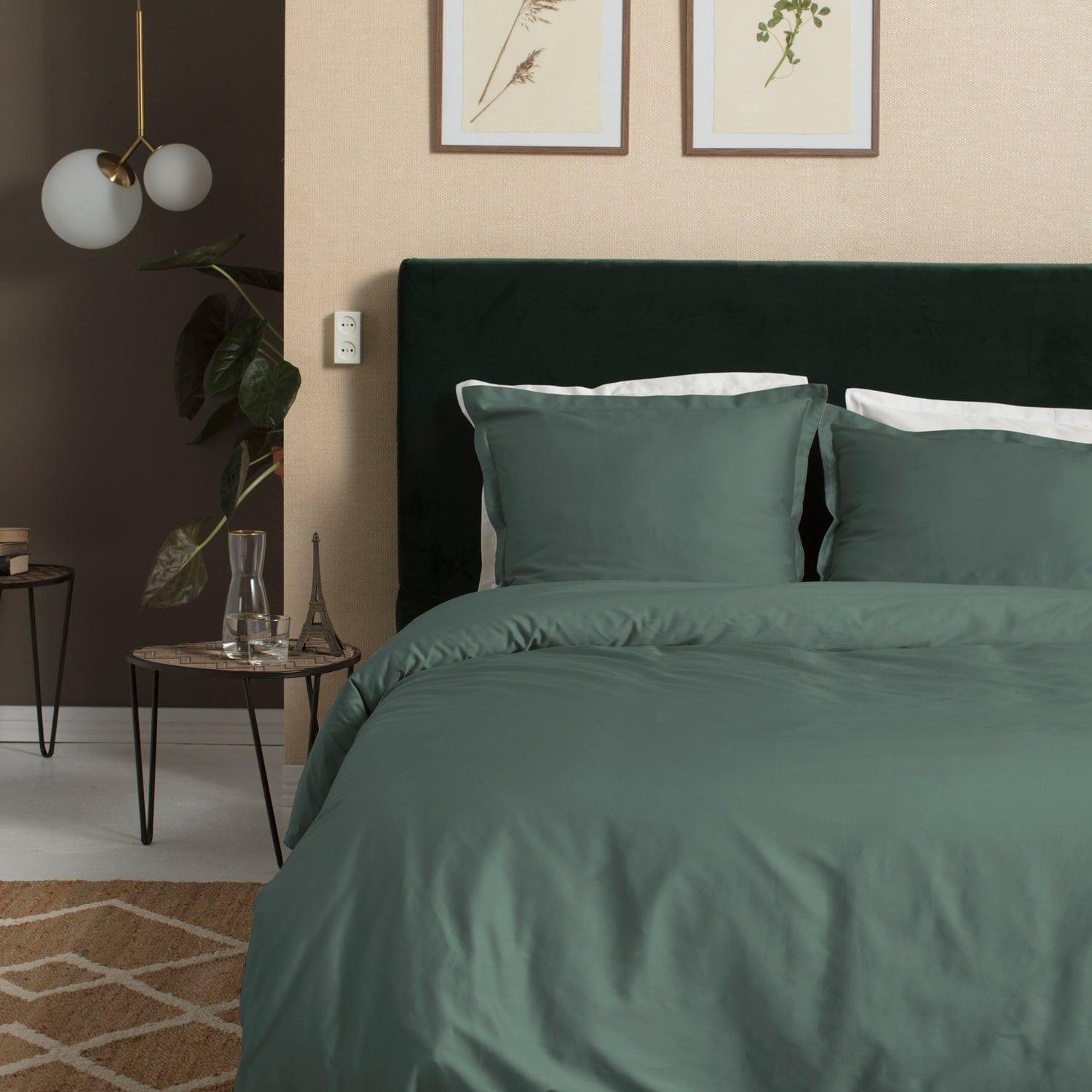 Cinderella Dekbedovertrek Cinderella Dekbedovertrek Sundays Green Satijn