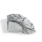 Cinderella hoeslaken Sundays Light Grey satijn