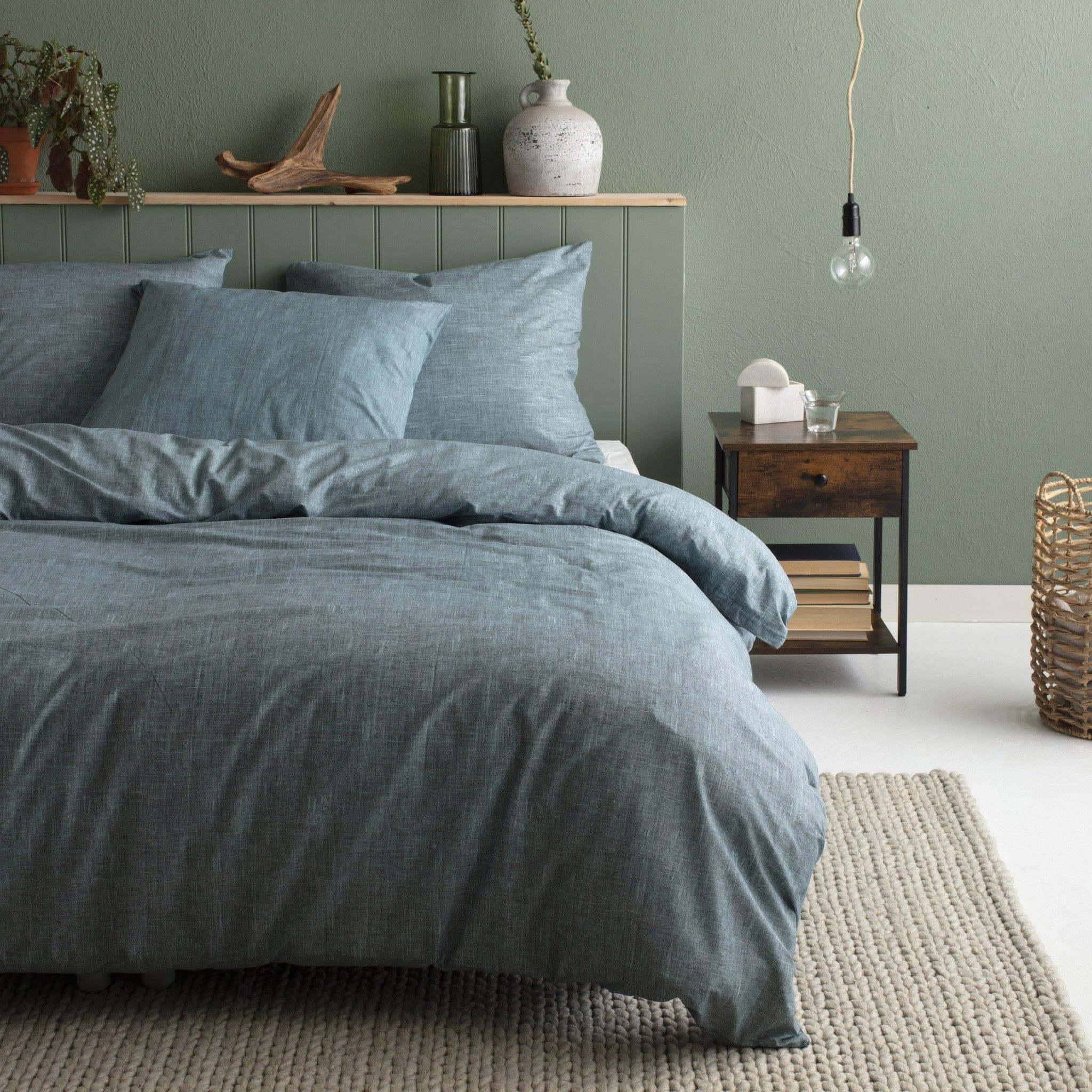 Cinderella Dekbedovertrek Dekbedovertrek Katoen Lyn Petrol