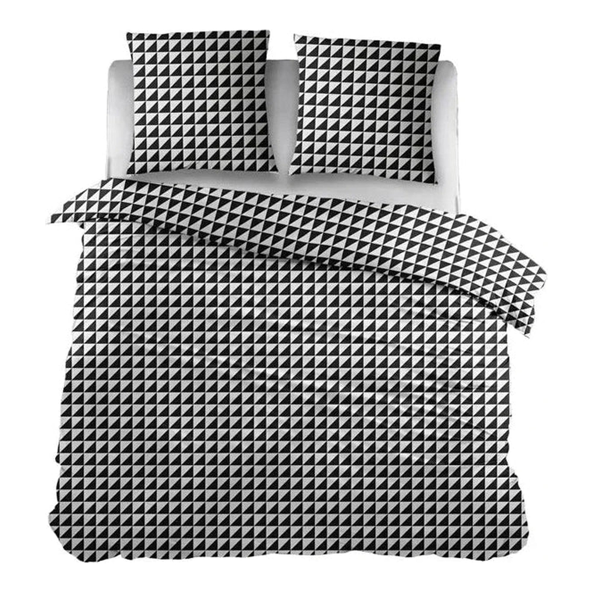 Sleepnight dekbedovertrek katoen Chanel Black
