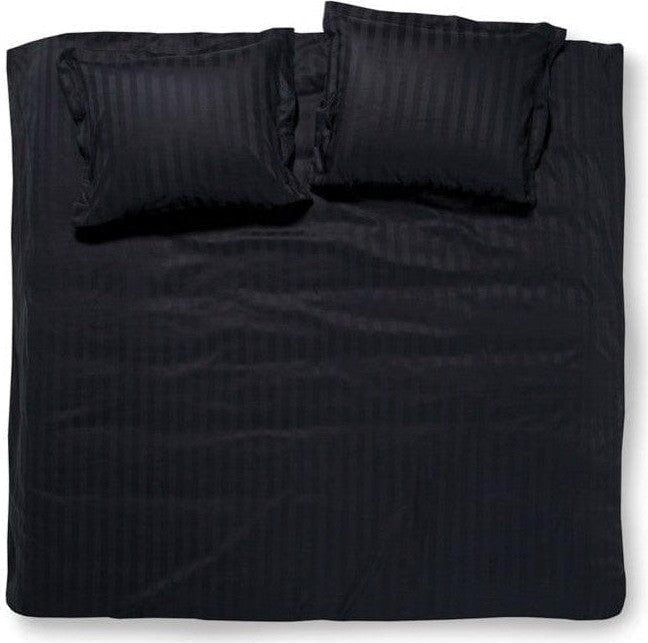 Damai Dekbedovertrek Dekbedovertrek Satijn Linea Black Onyx