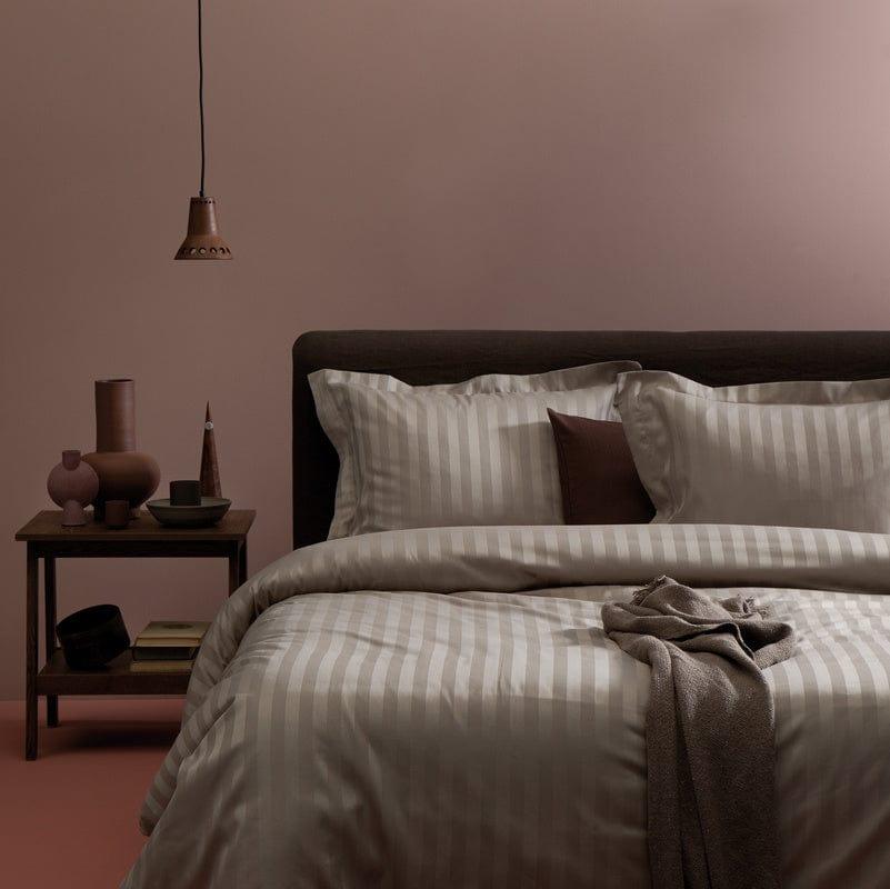 Damai Dekbedovertrek Dekbedovertrek Satijn Linea Cement