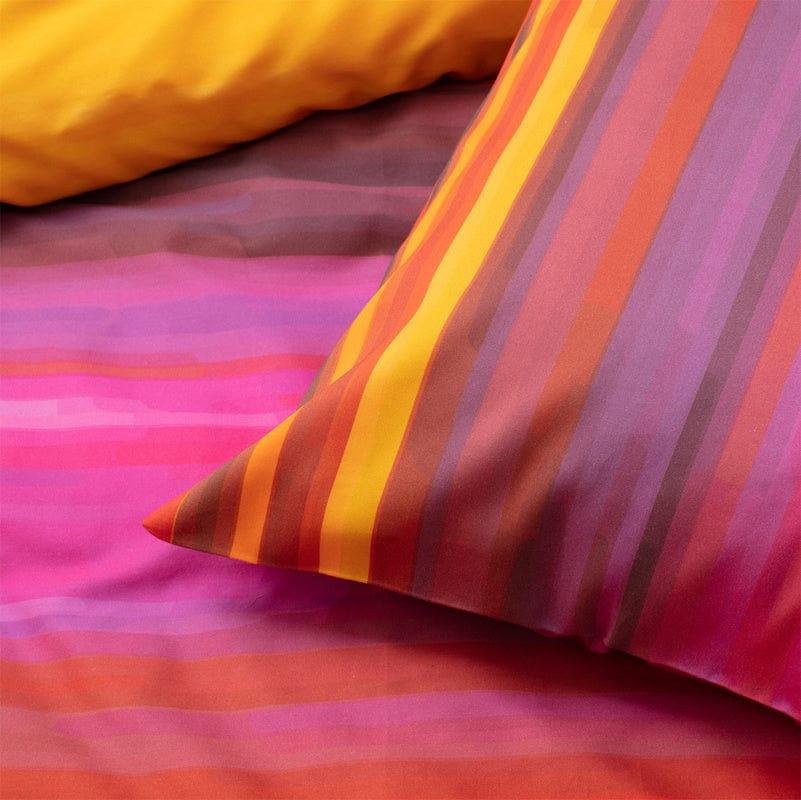 Damai Dekbedovertrek Dekbedovertrek Satijn Lucid Orange