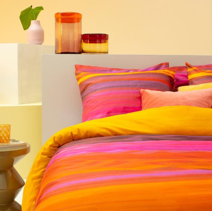 Damai Dekbedovertrek Dekbedovertrek Satijn Lucid Orange