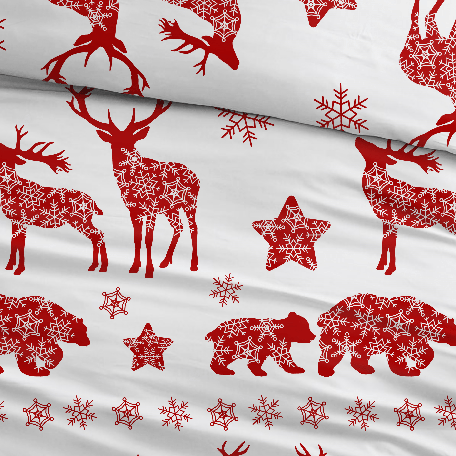 Sleepnight Housse de Couette Flanelle Davita