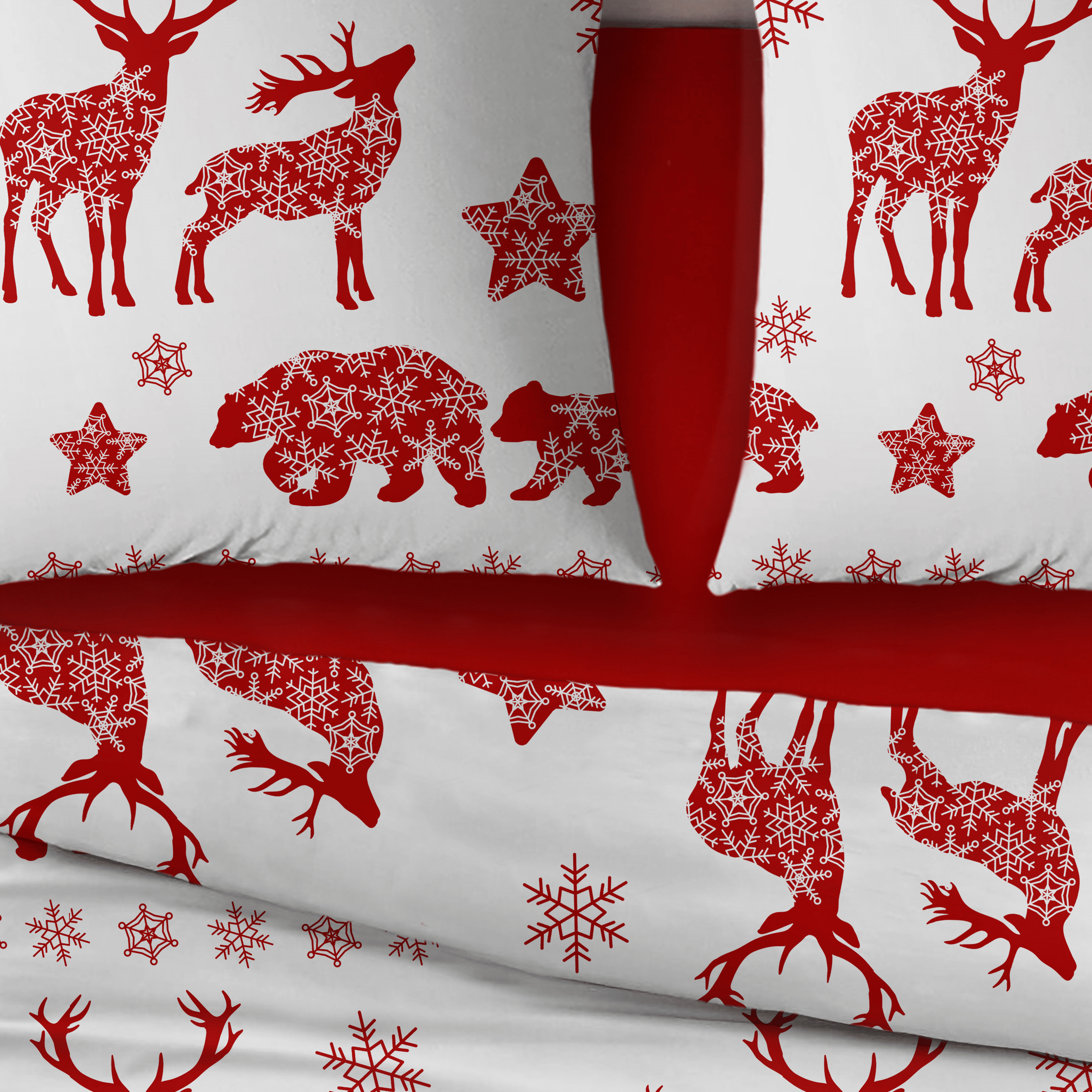 Sleepnight Housse de Couette Flanelle Davita