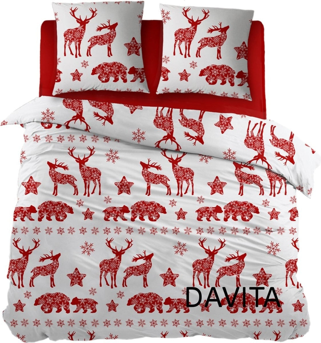 Sleepnight Bettbezug Flanell Davita