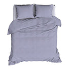 Satin d'Or dekbedovertrek satijn Satijnstreep Lilac
